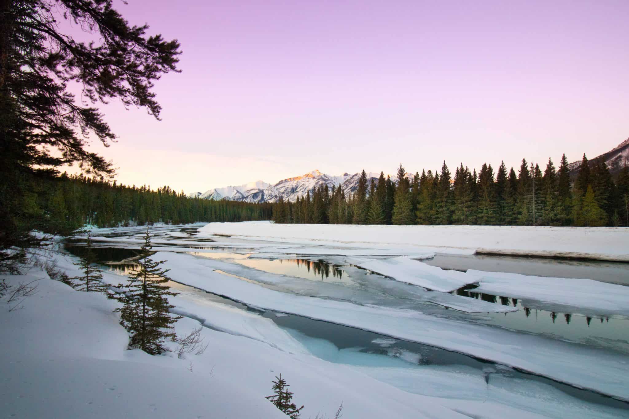 bow river winter