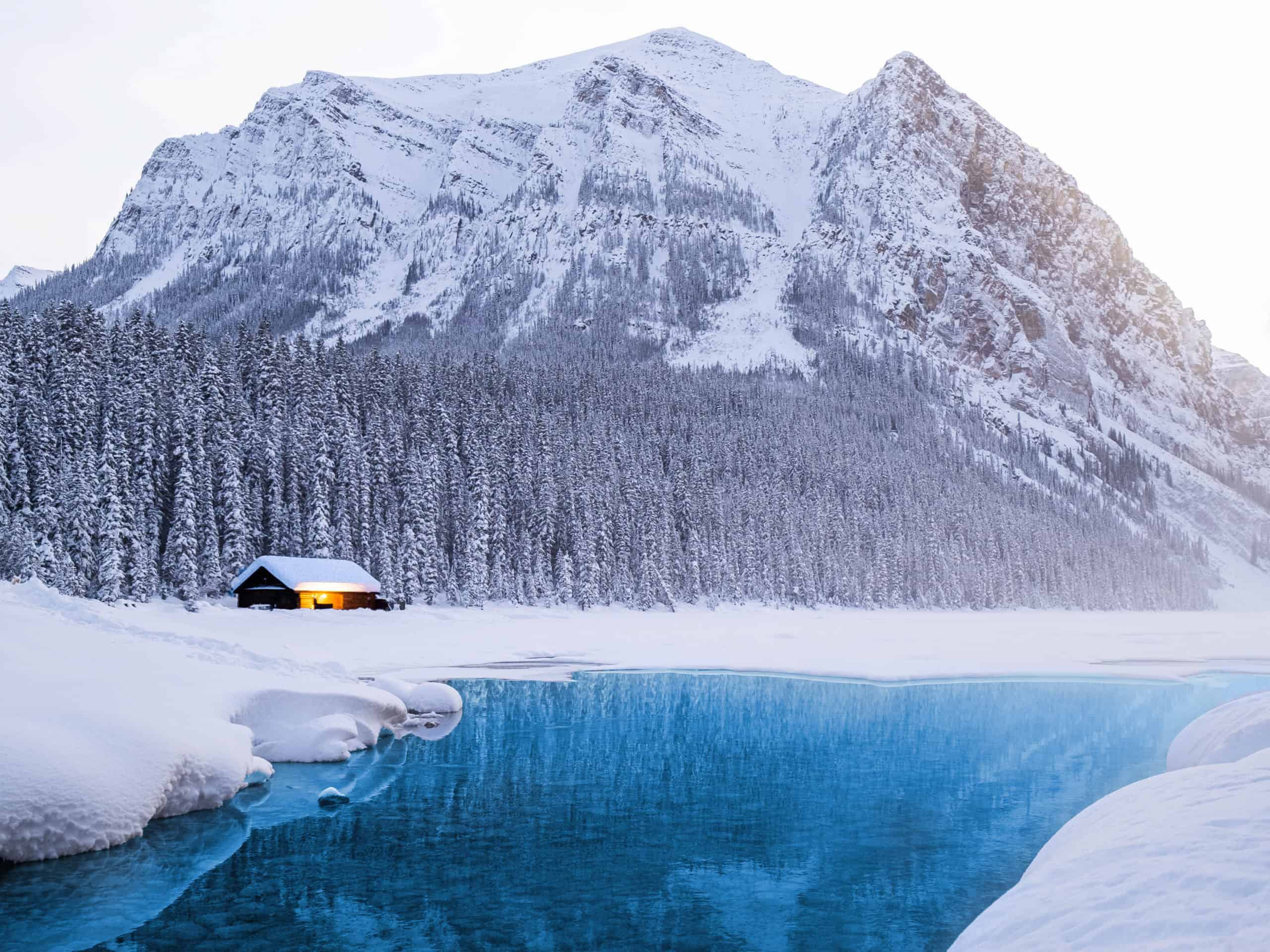 Lake Louise in December