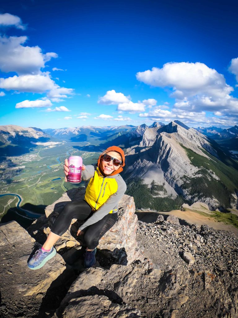 hiking in Banff
