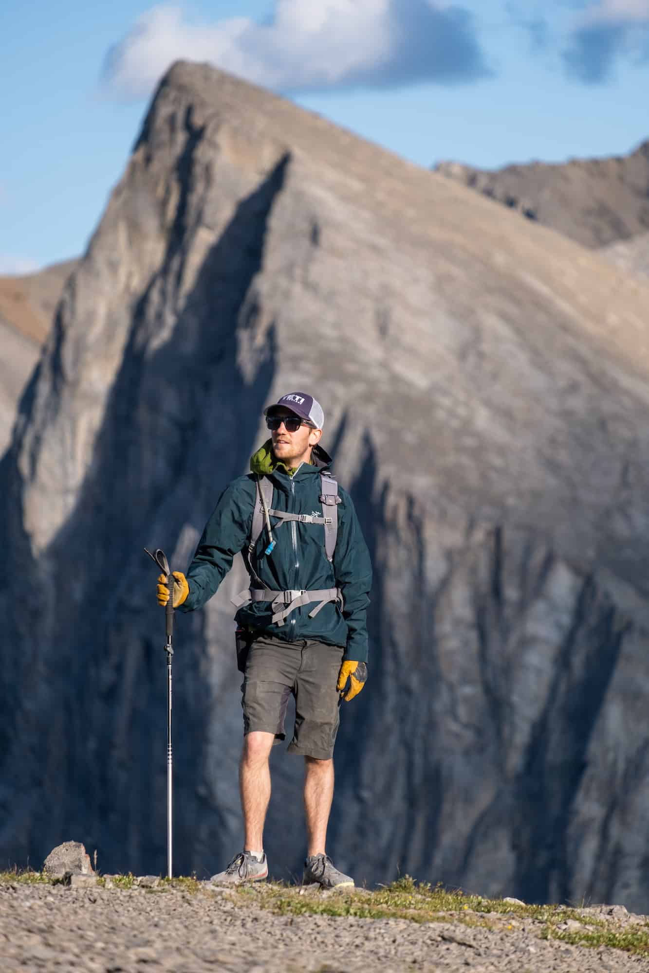 How to dress when hiking, where there's a possibility of being