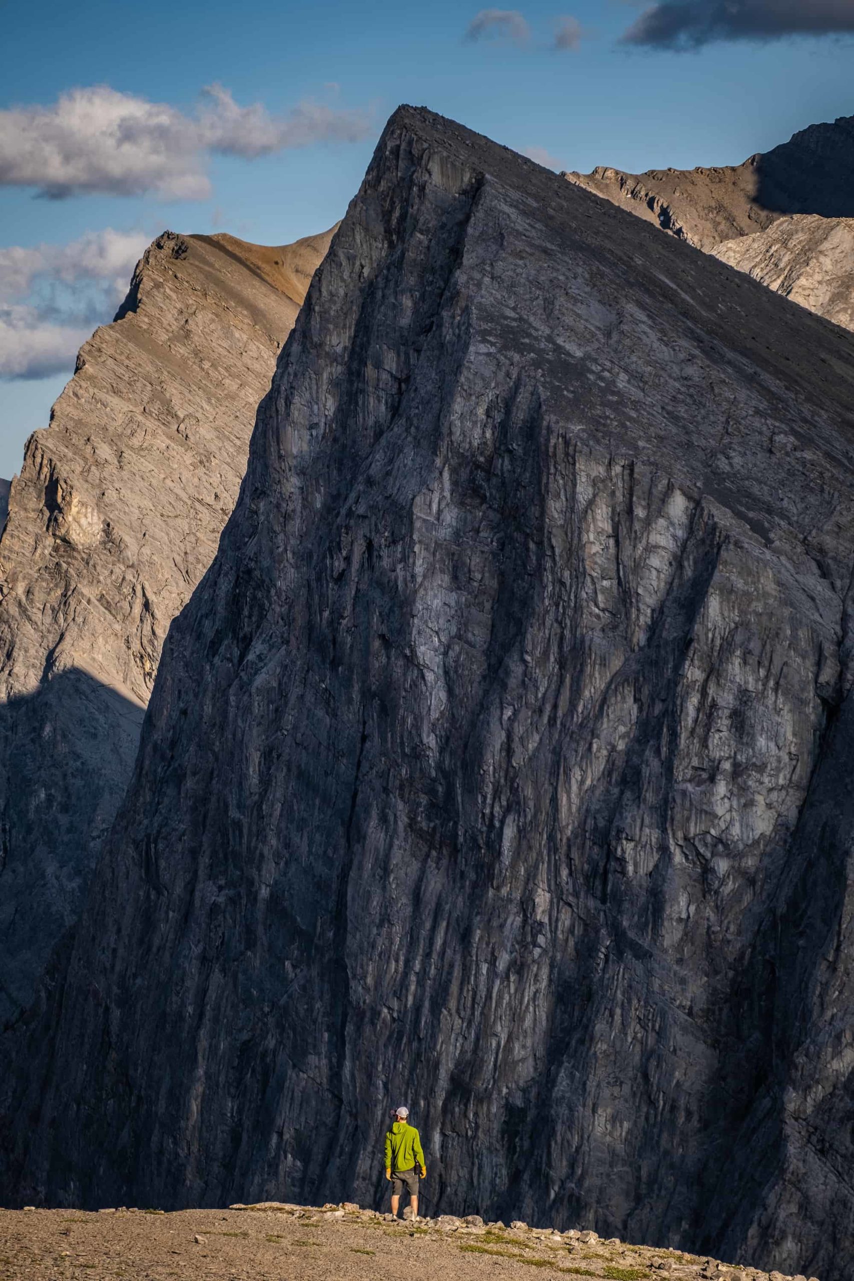 Ha Ling Peak from the East End of Rundle Trail