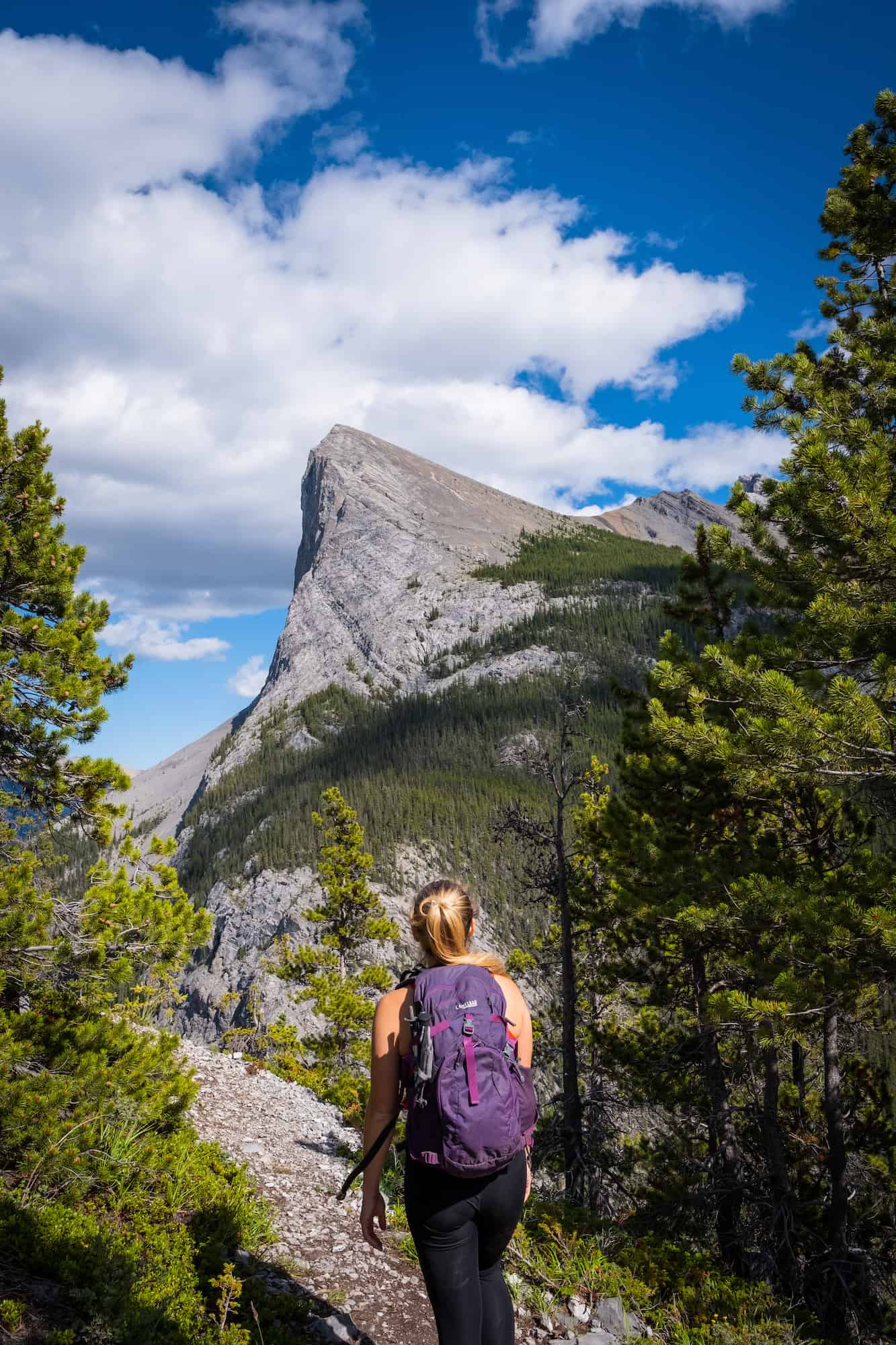 Enjoy the views of Ha Ling Peak from EEOR