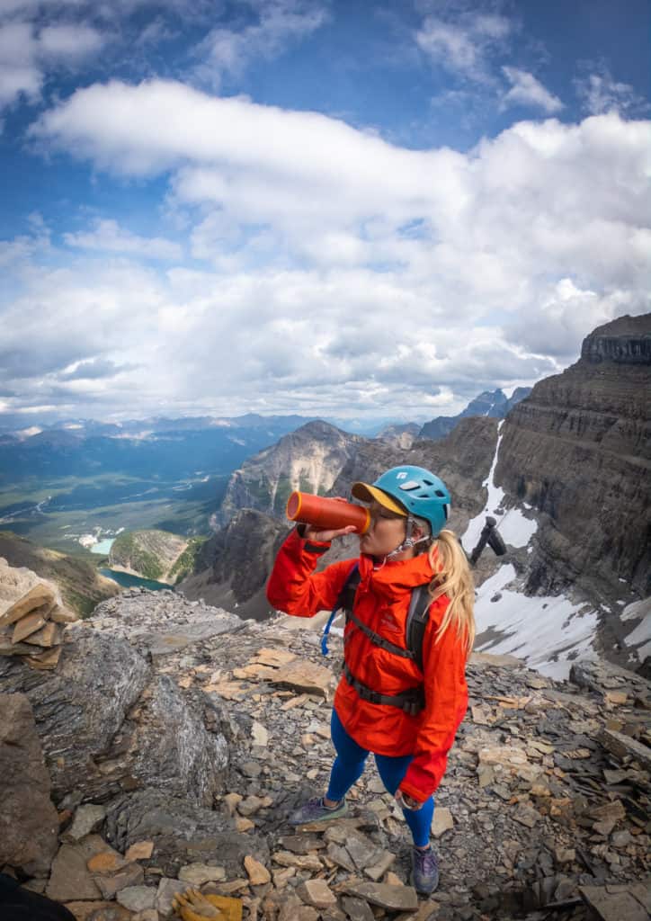 hiking in the rockies