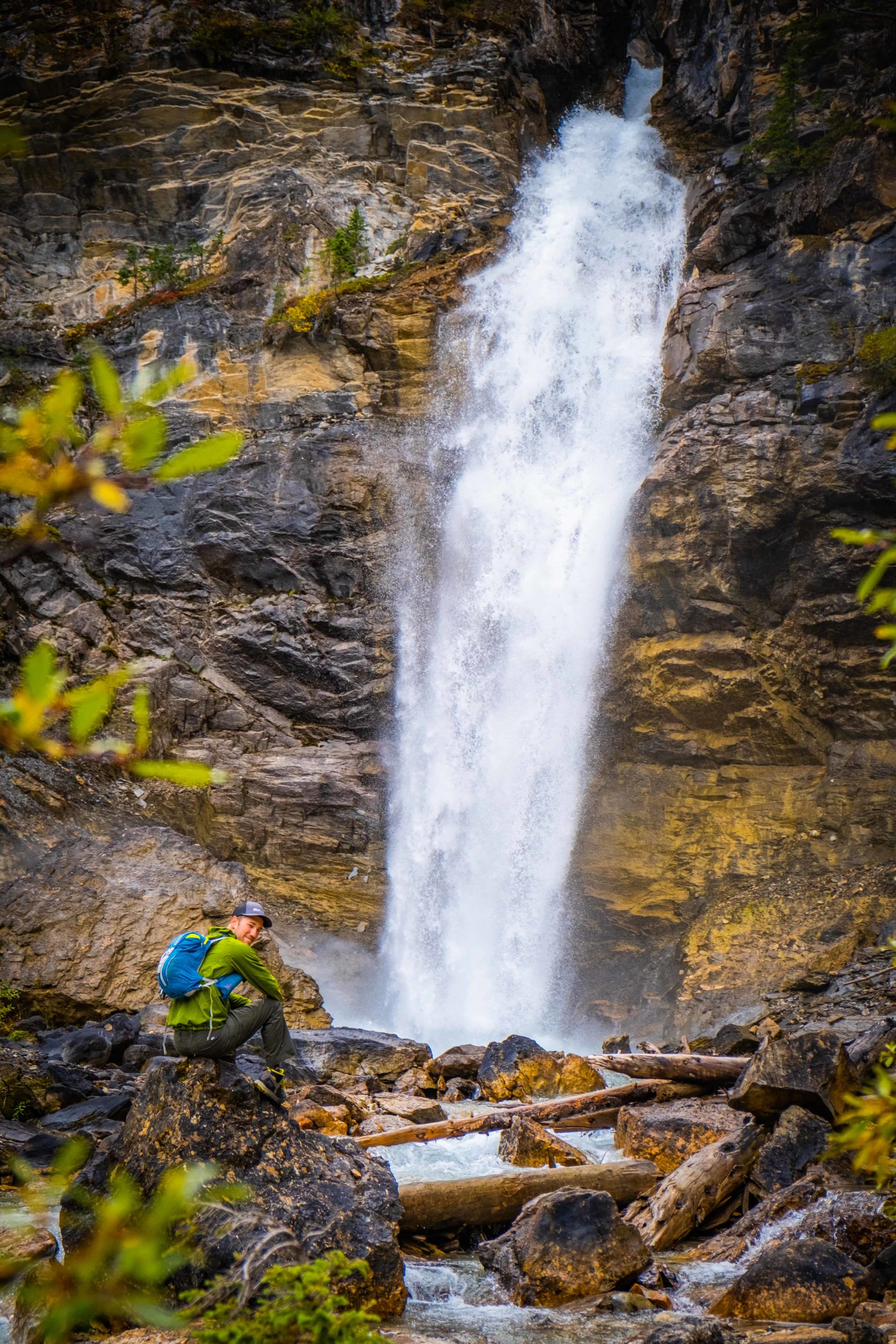 Cameron at Laughing Falls