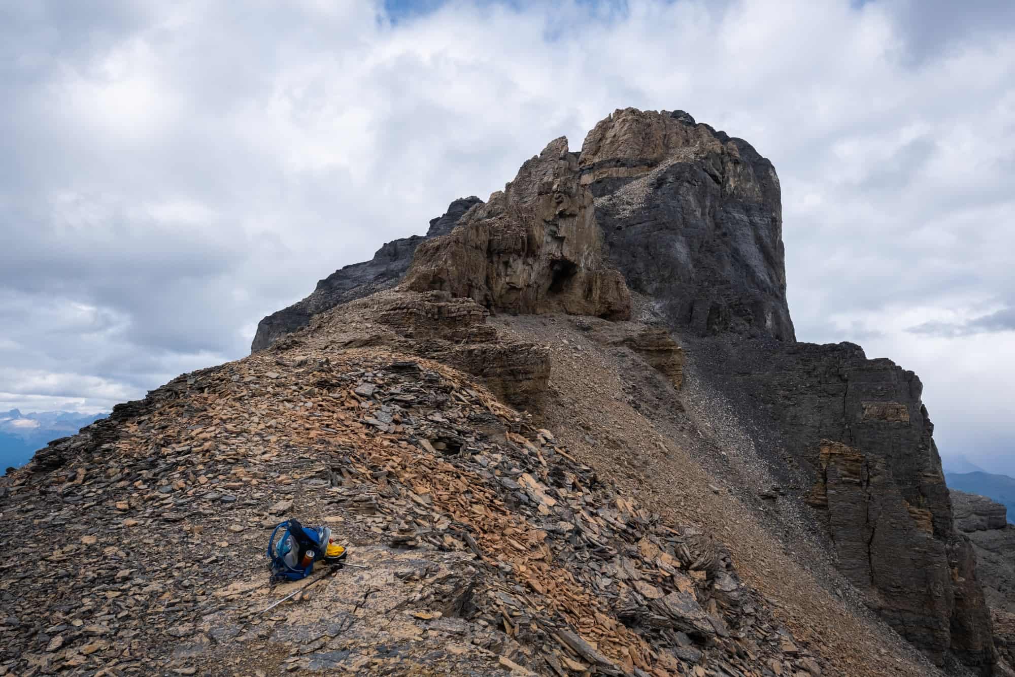 mount niblock summit around lake louise