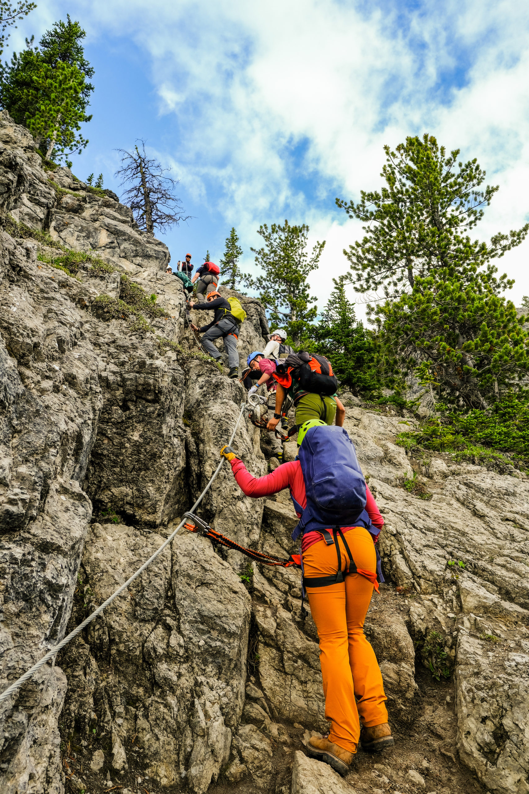 Kicking Horse Via Ferrata 