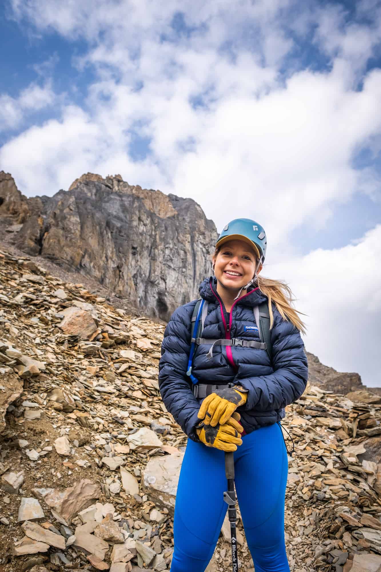 Natasha-Scramble-Mount-Niblock-Banff-Hike