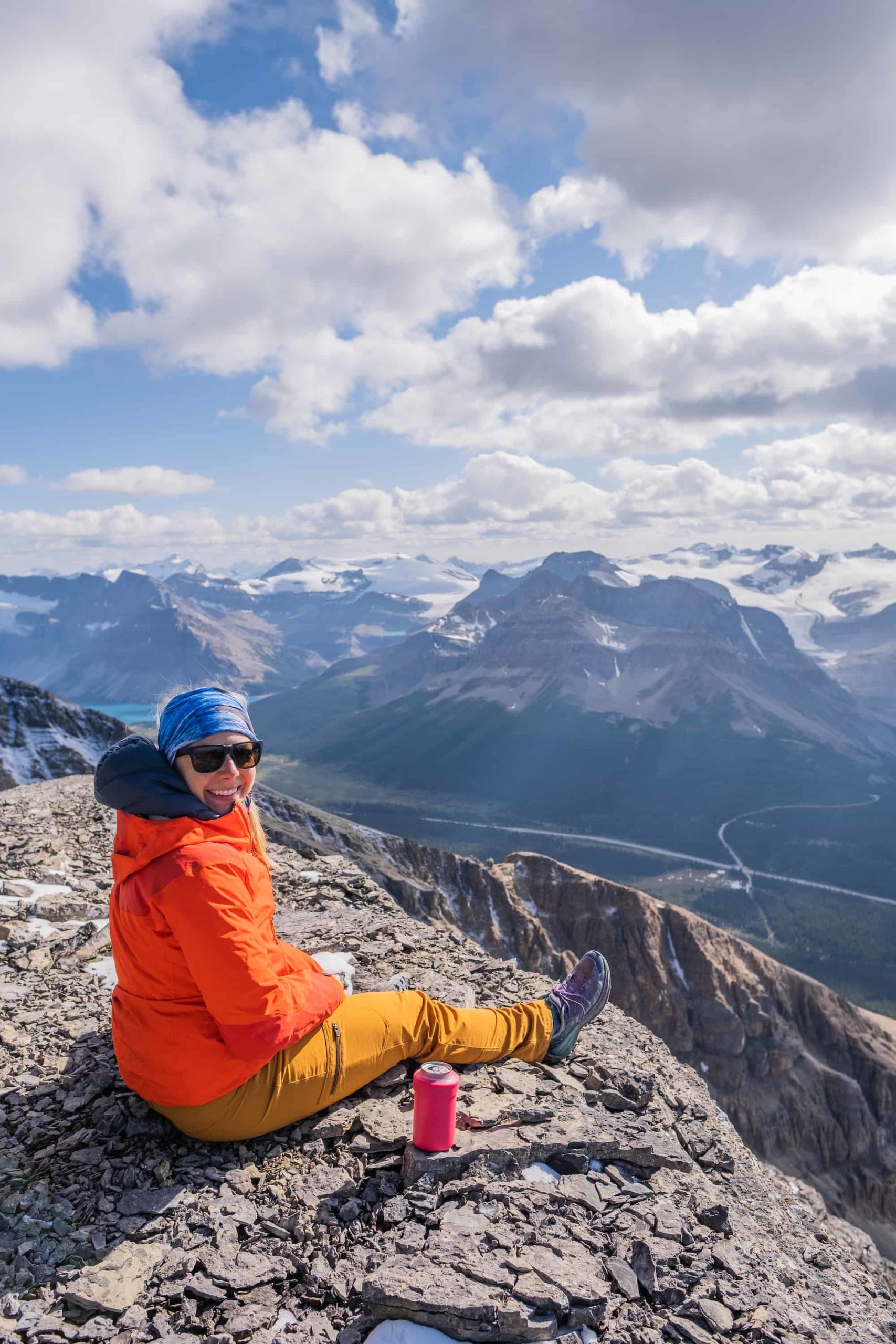 Another summit down in the Rockies!