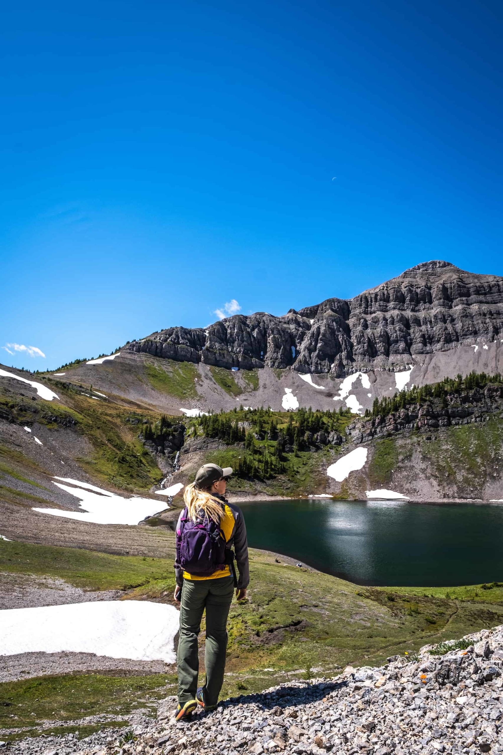 Smutwood Peak Hike Alpine Lake