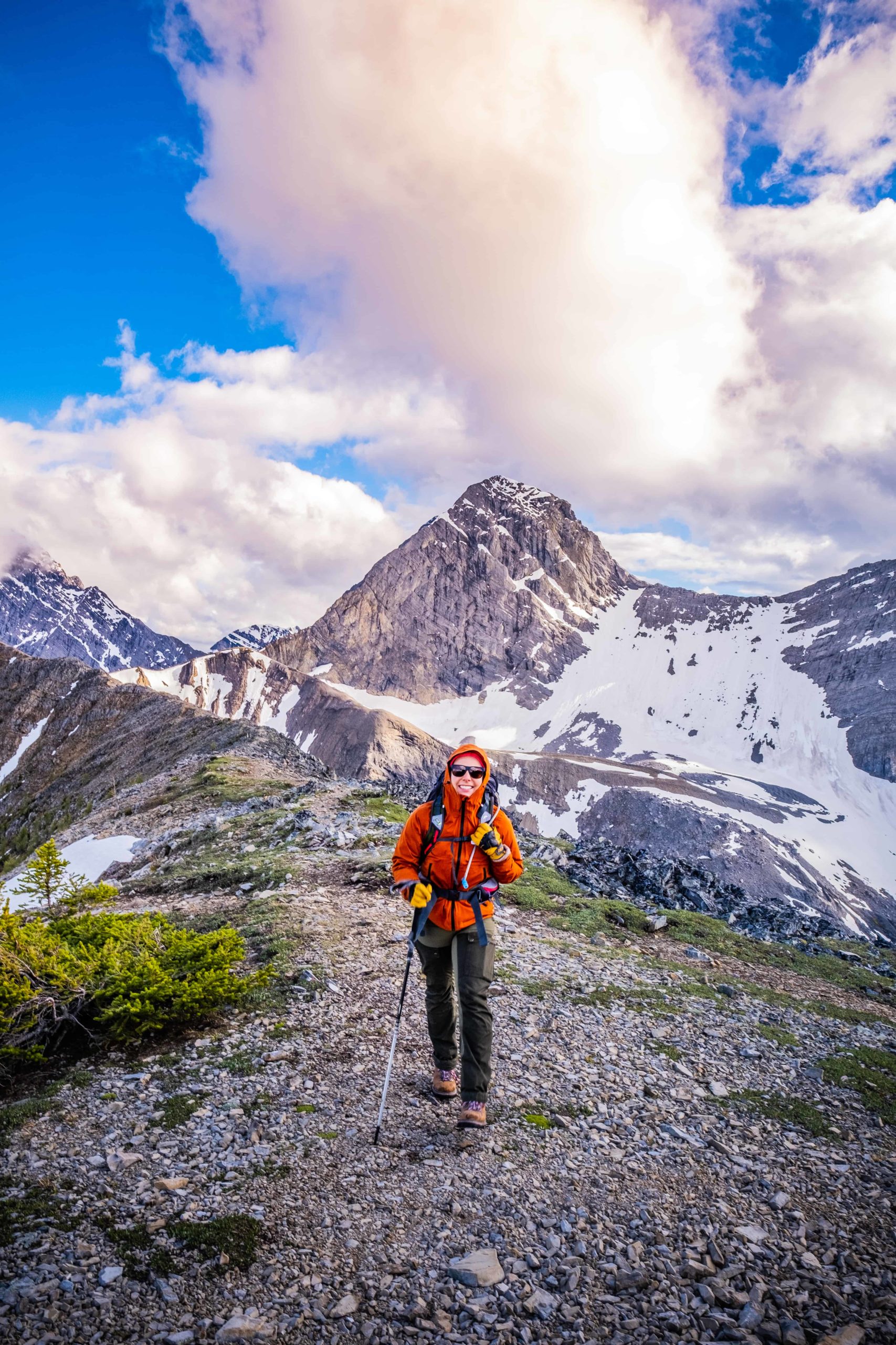 natasha on tent ridge