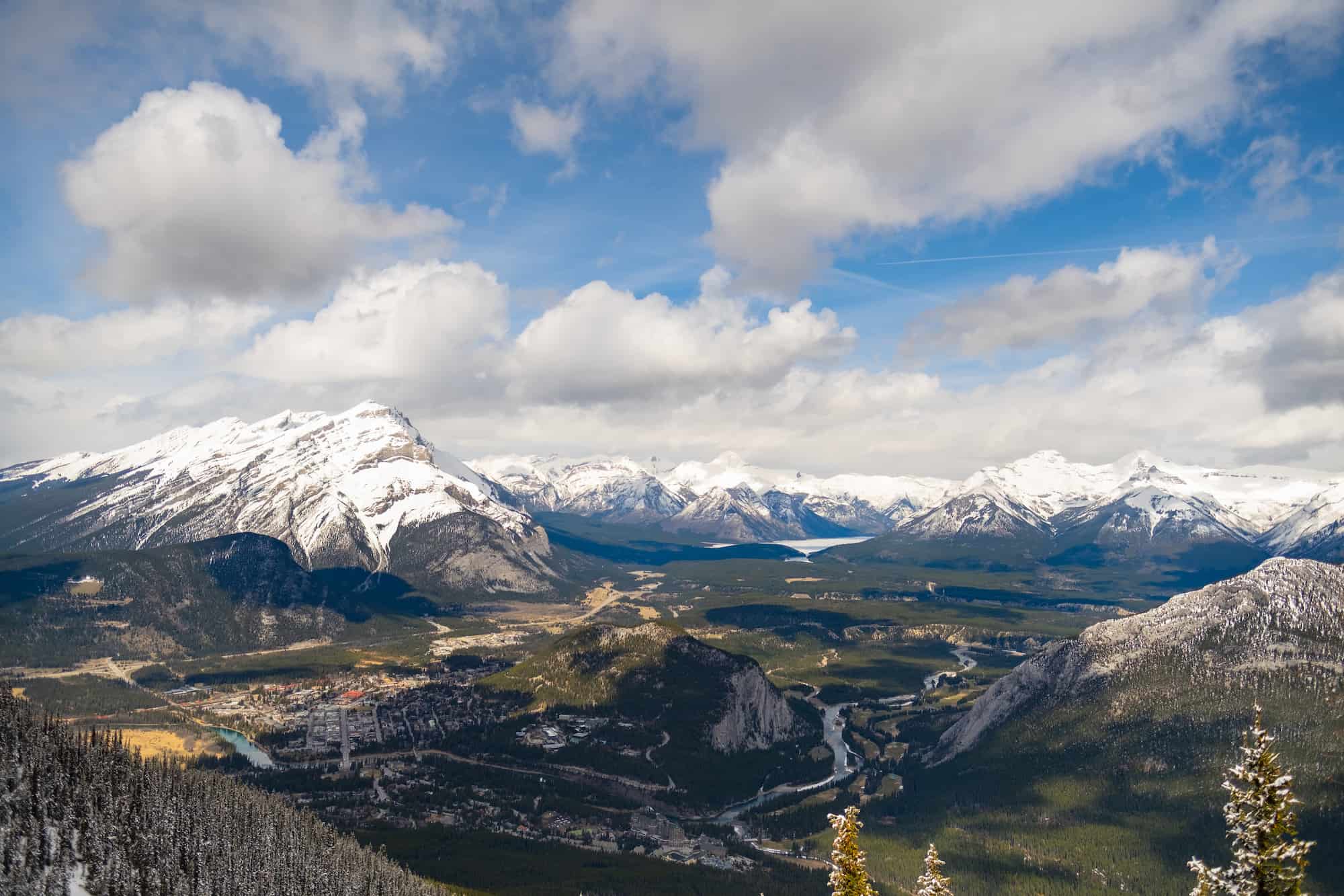 Town of Banff Overlook Canmore vs Banff