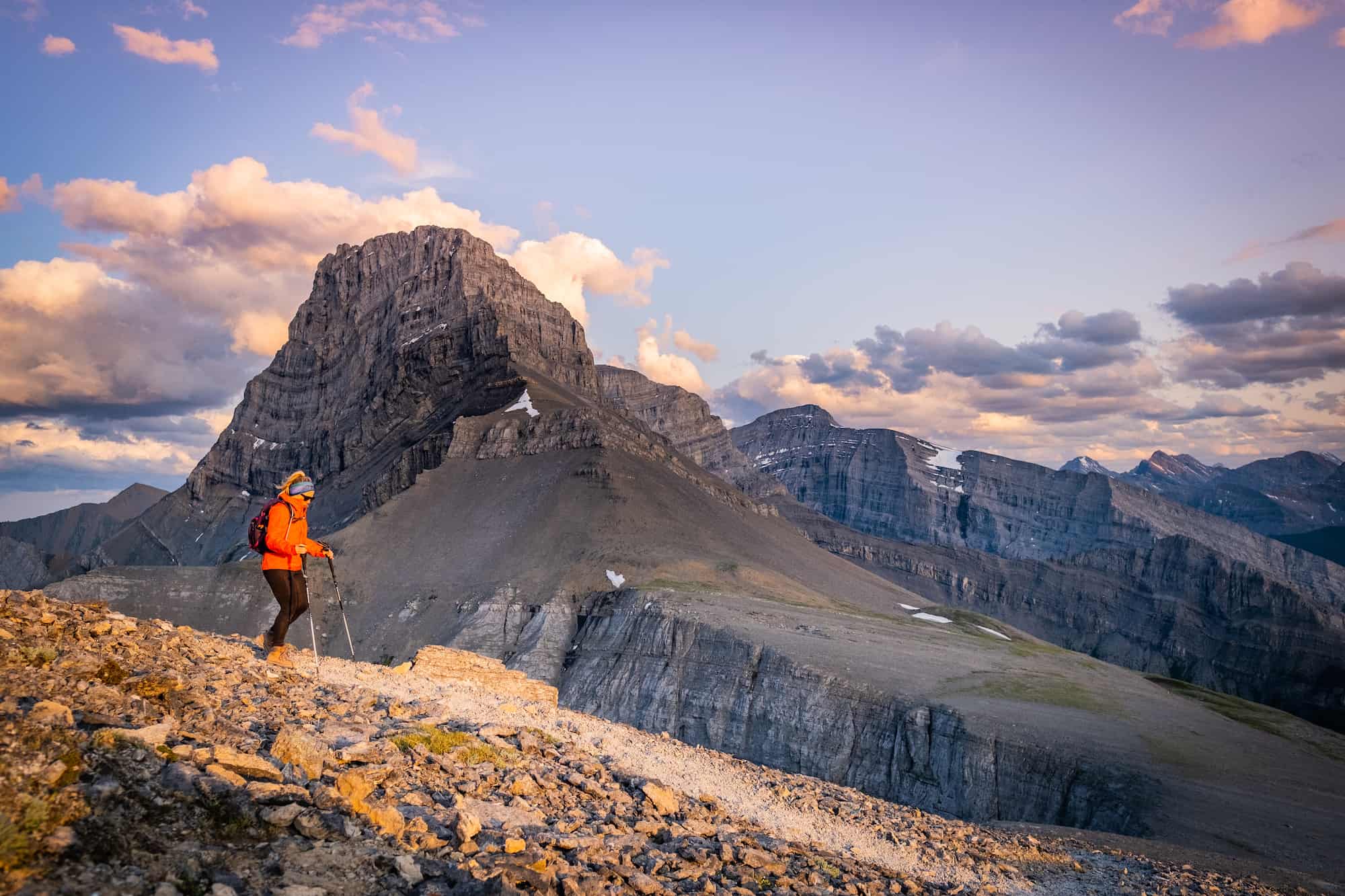 Champagne and Chanel, Banff Candada, Hiking, Athletic Wear