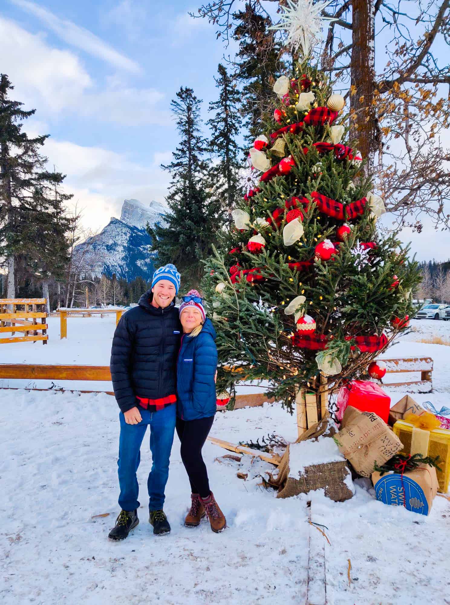 At the Banff Christmas Market in November