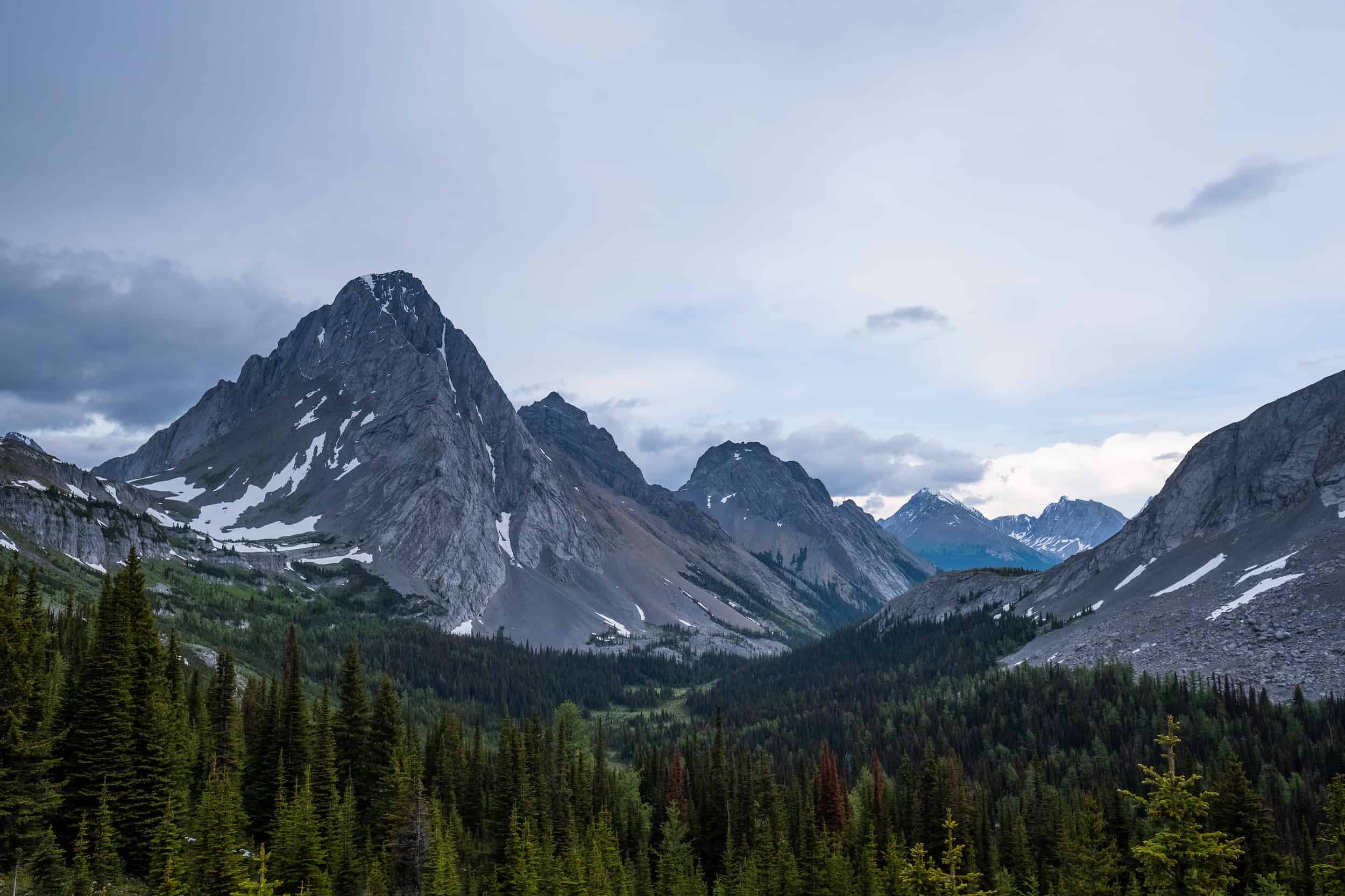 Burstall Pass Lanscape 