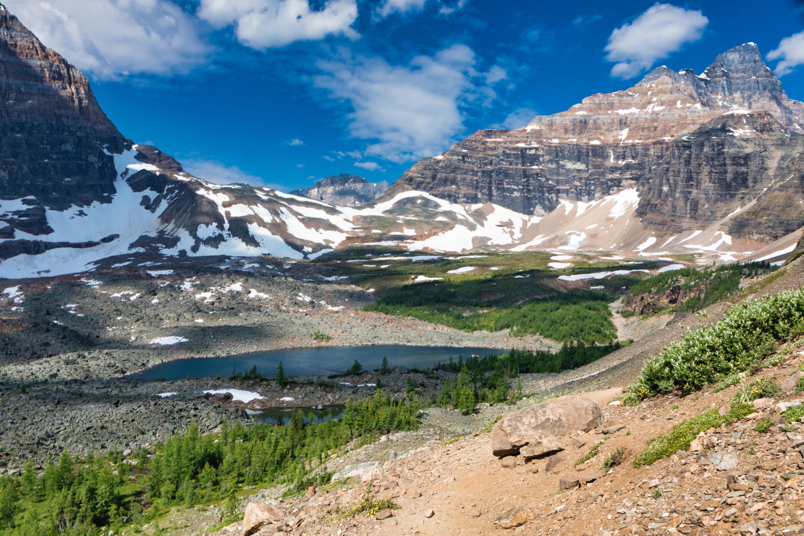 Eiffel Lake Moraine Lake Hike