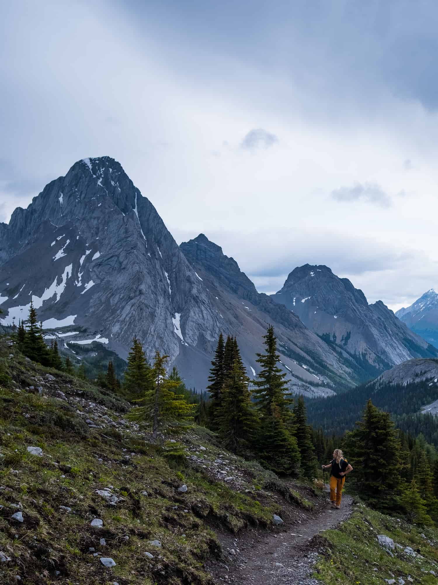 Burstall Pass Mt Birdwood