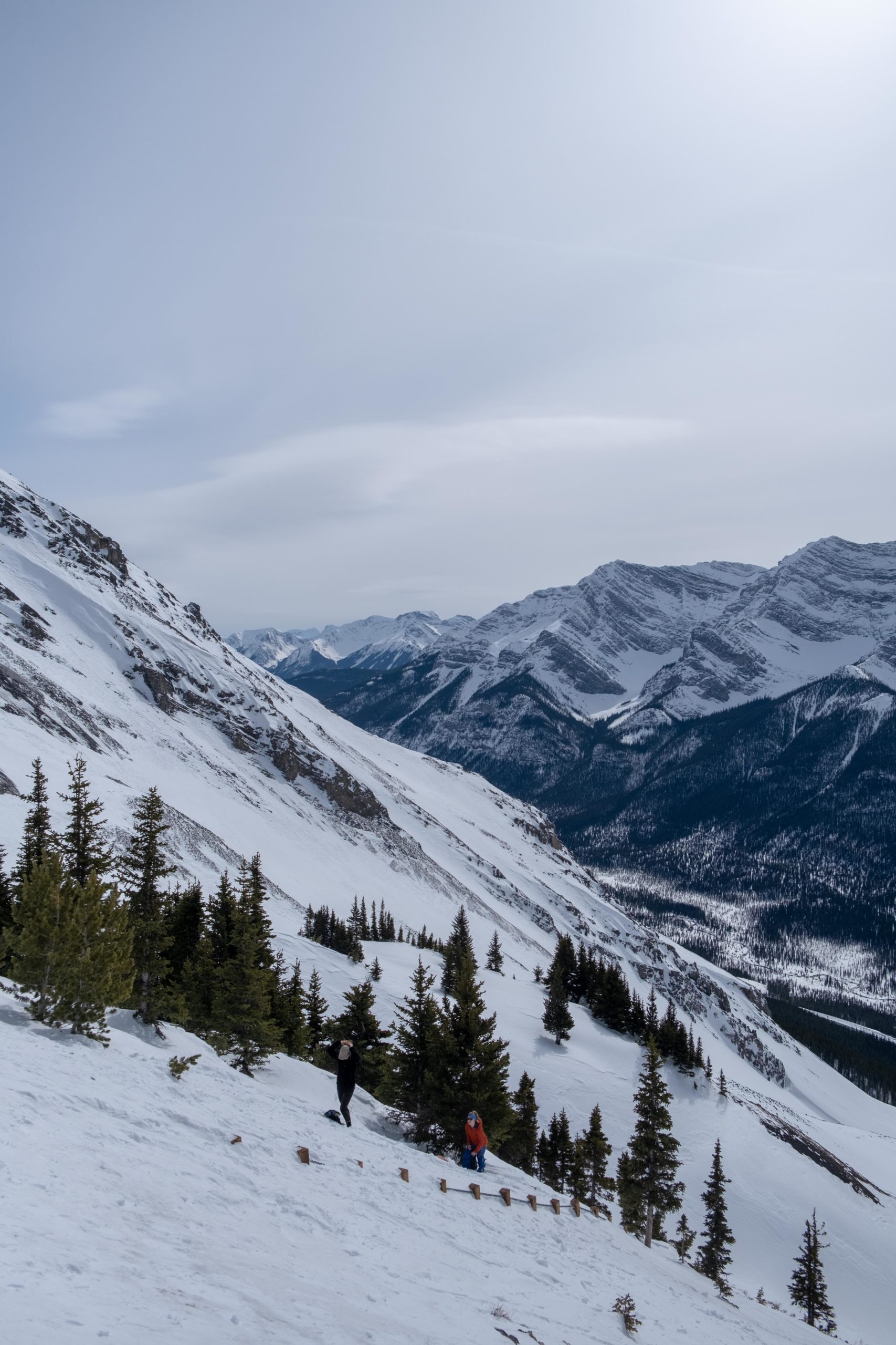 Ha Ling Peak Hike Steps