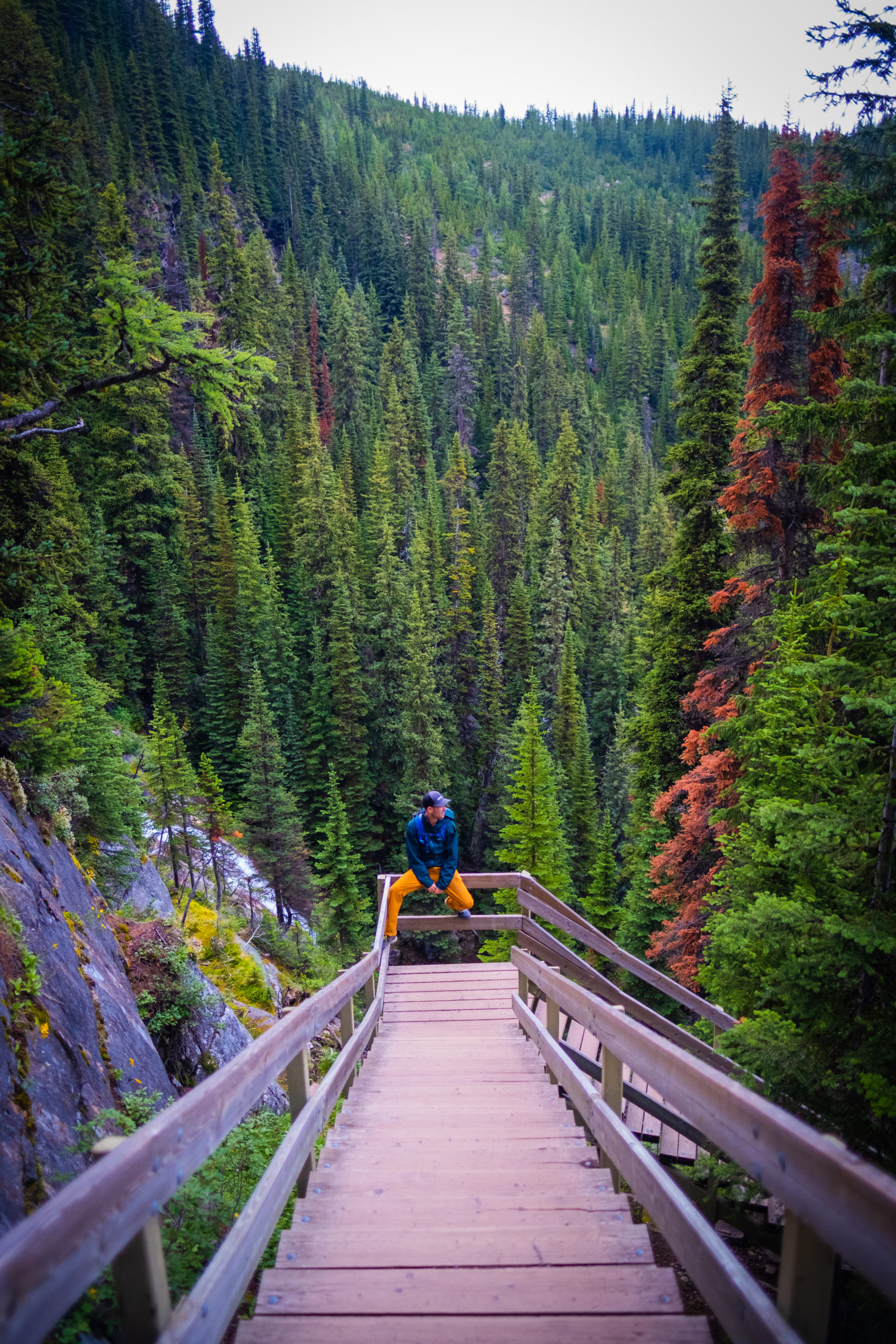 Lake Louise Hikes Staircase