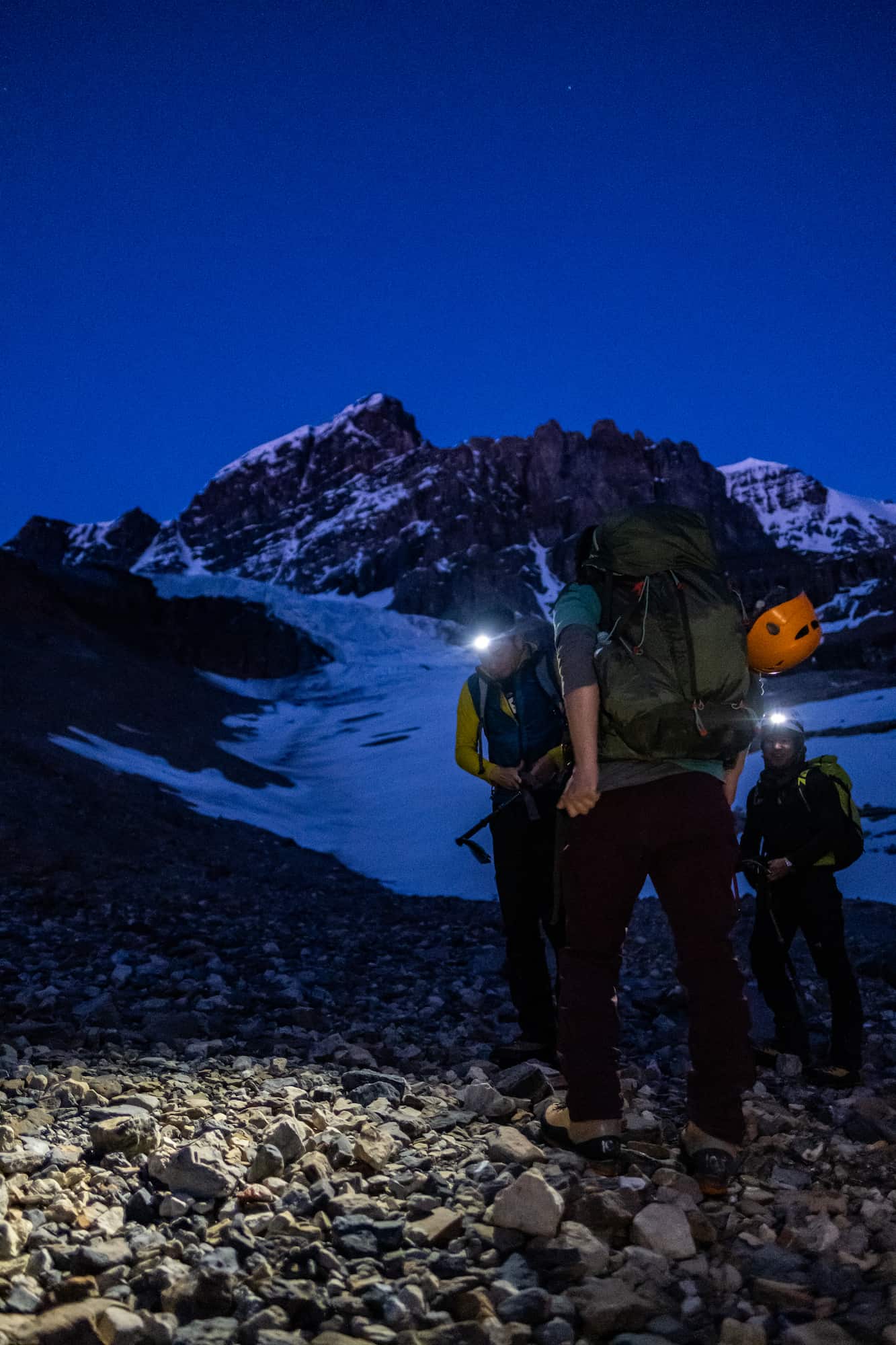 Mount Athabasca glacier 