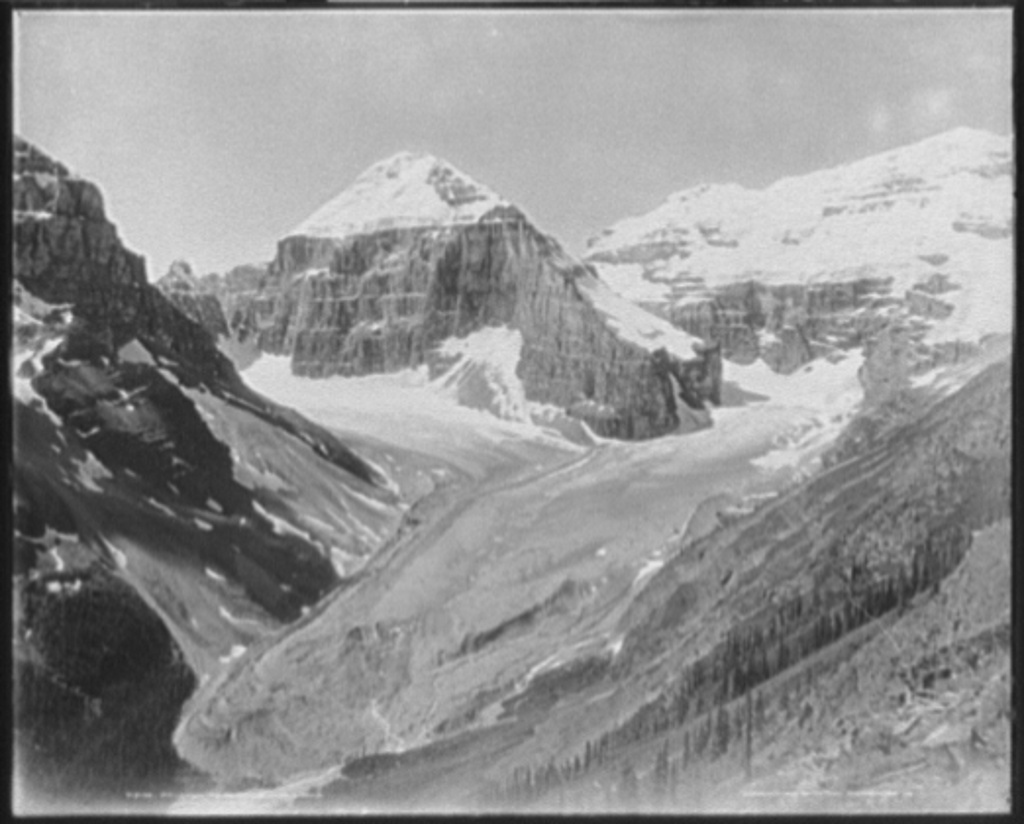 Historical Mount Lefroy and Mount Victoria