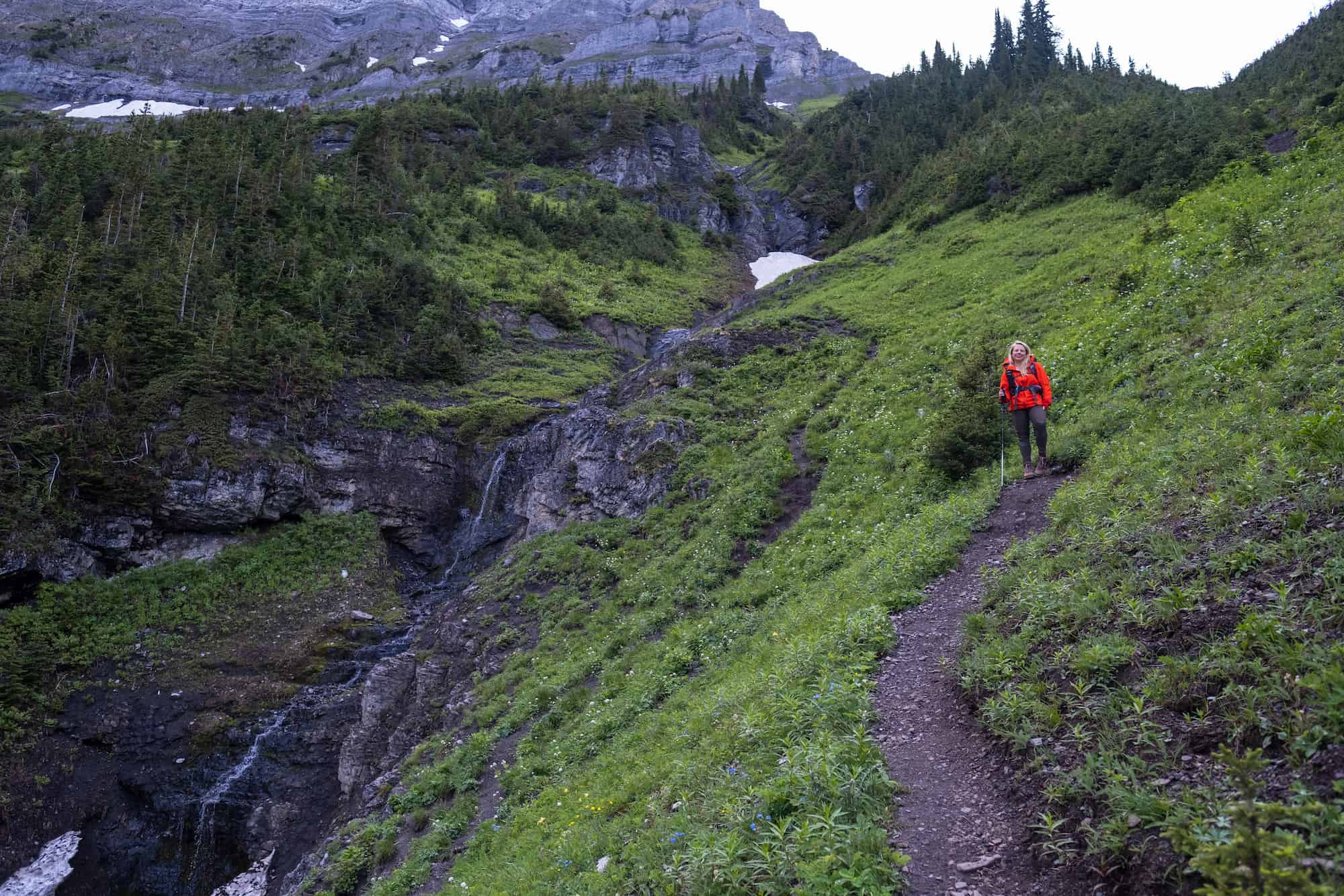 Sarrail Ridge Avy Chute Climb