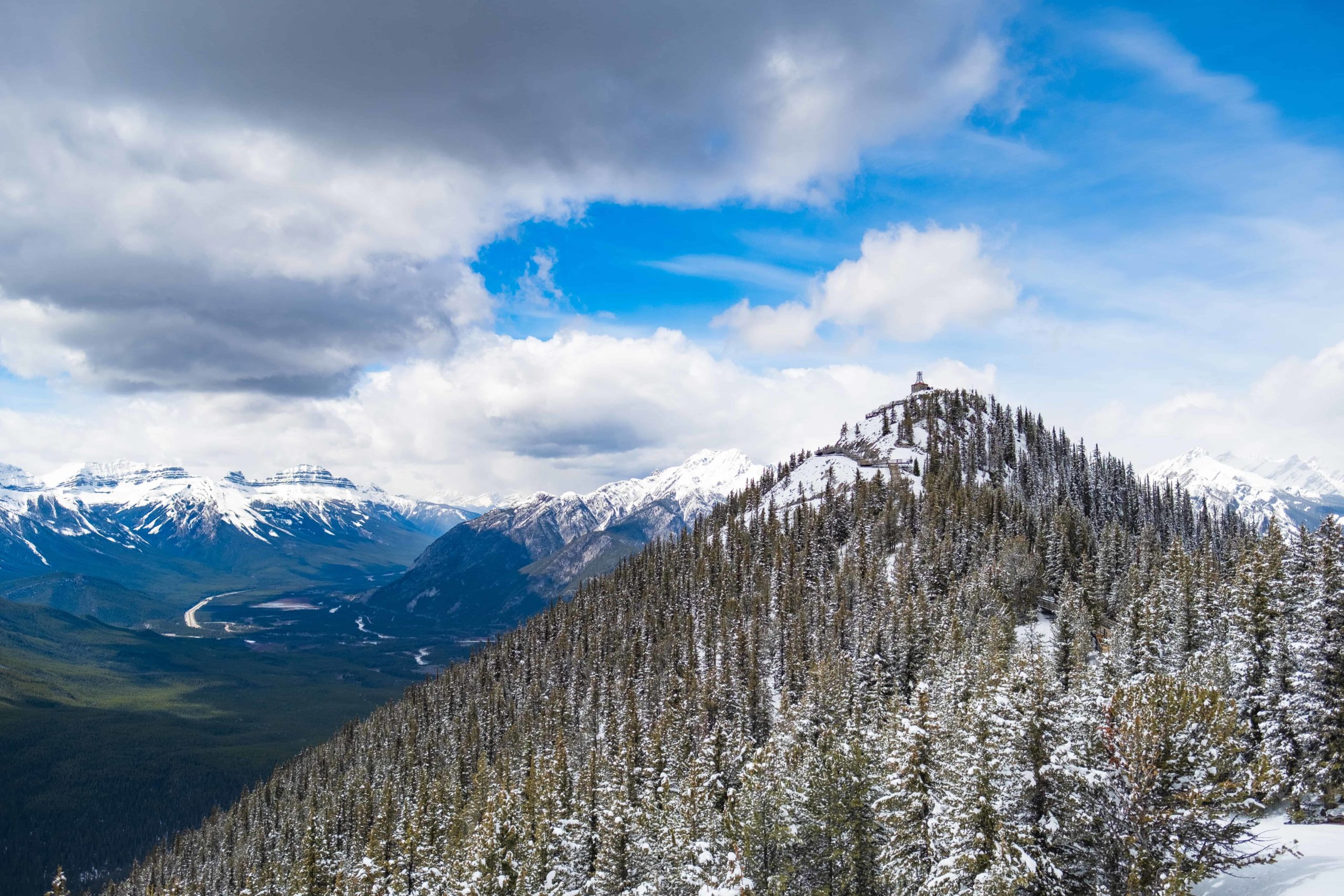 sulphur mountain and cosmic station