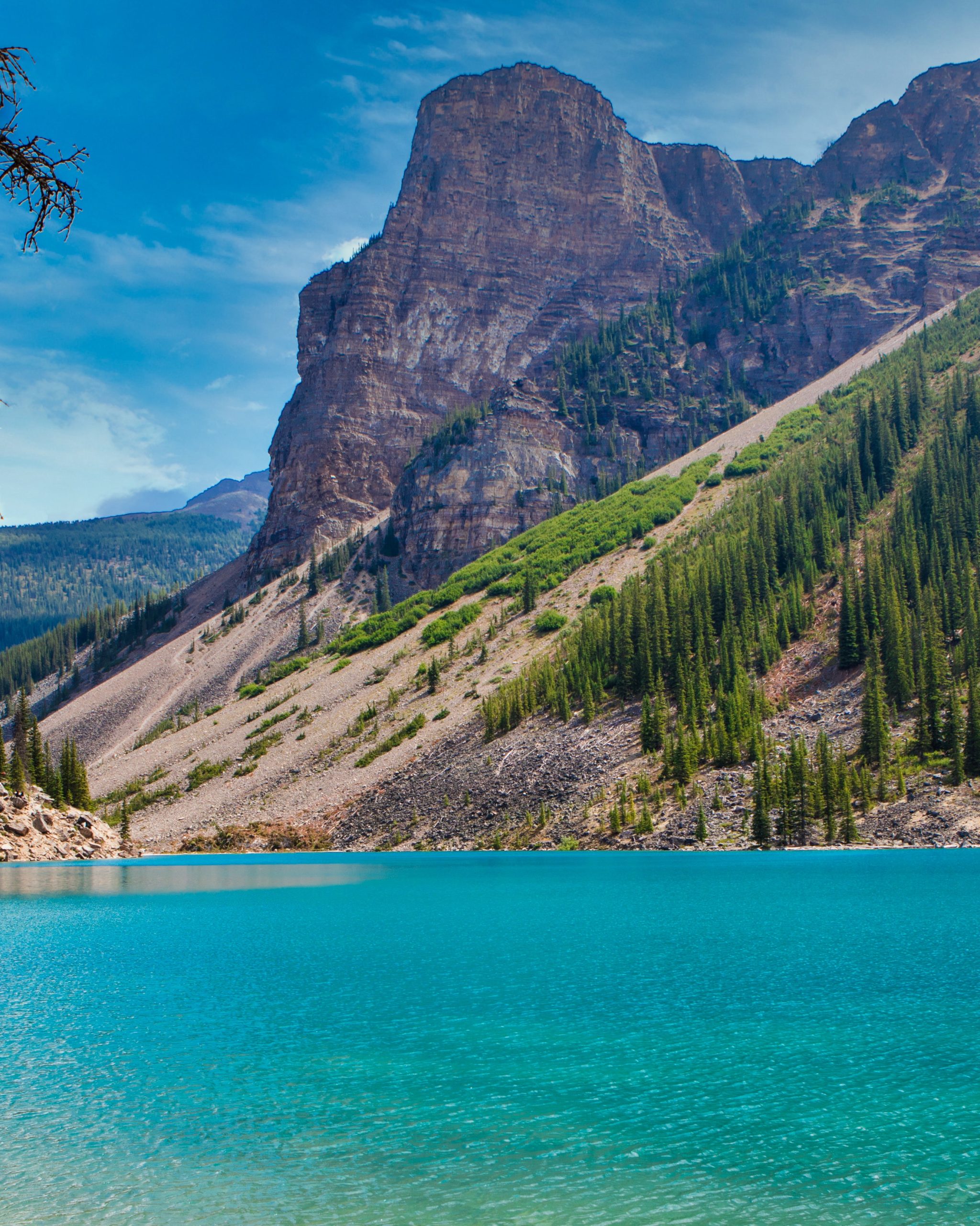 Tower of Babbel Over Moraine Lake