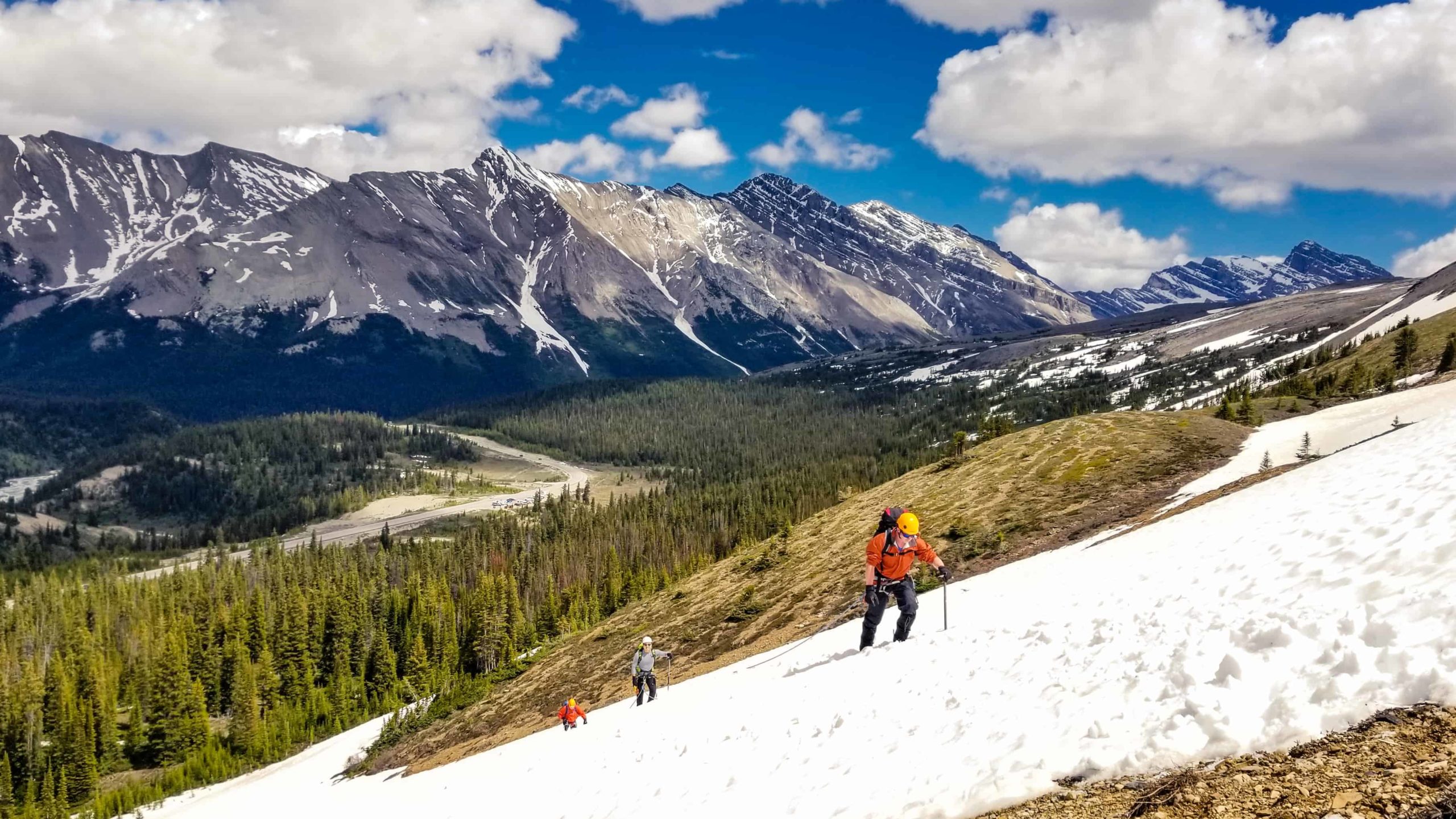 Travel on Snow Parker's Ridge