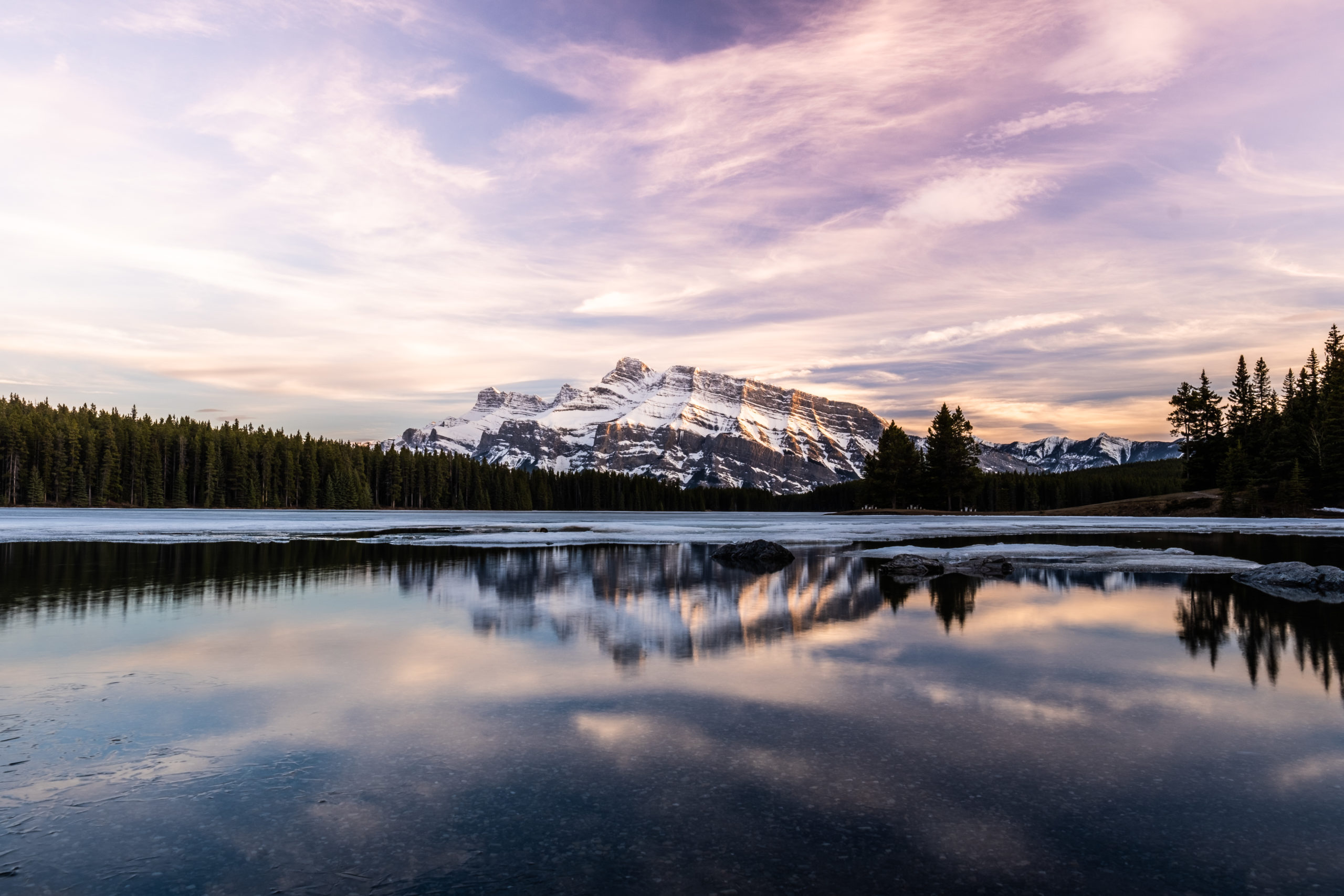 Two Jack Lake Landscape