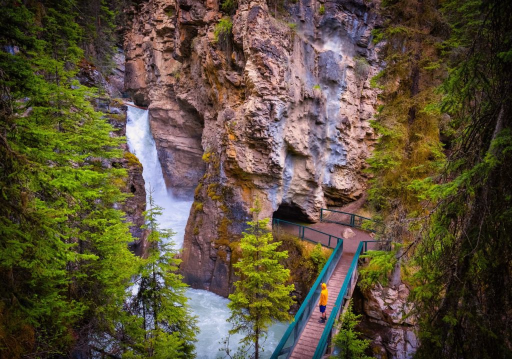 johnston canyon - banff