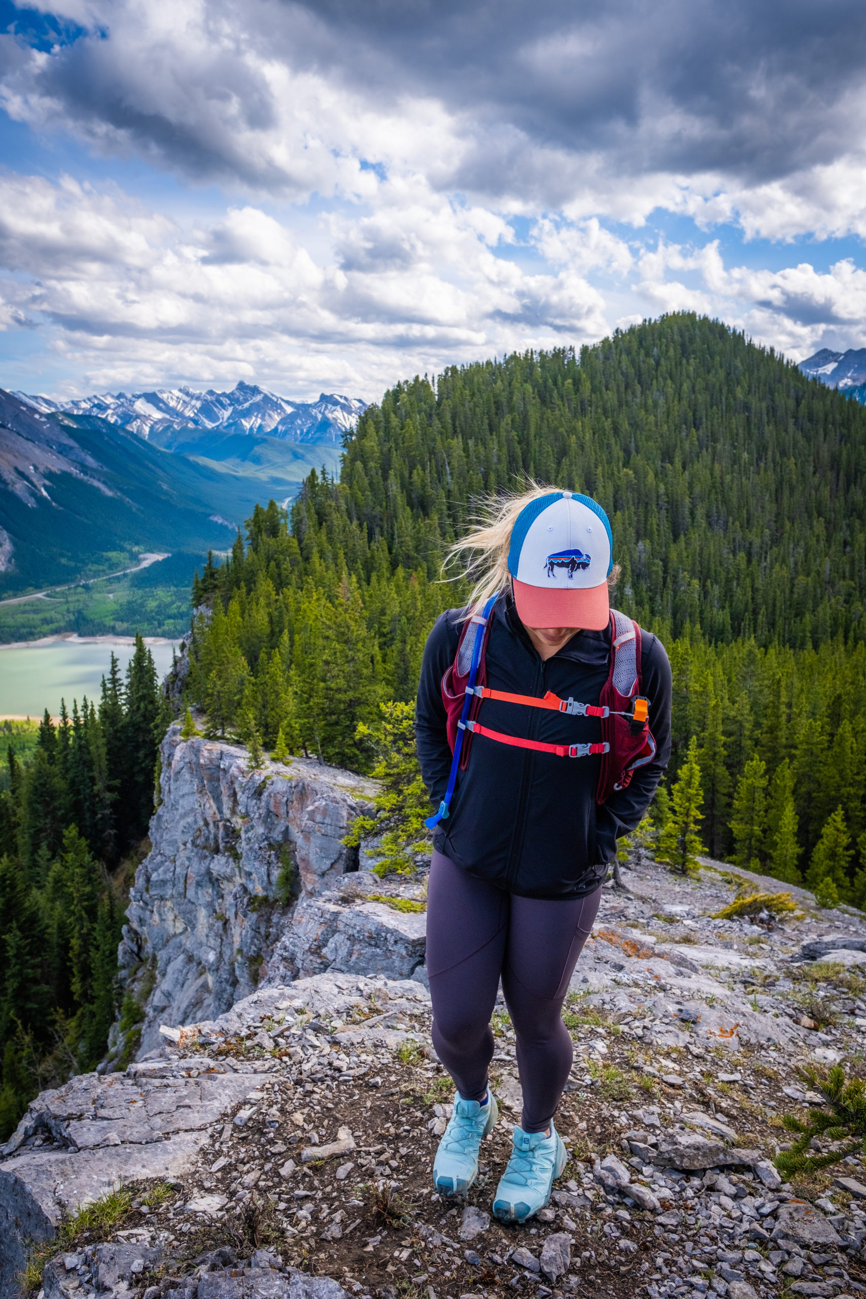 Natasha On Top Of Yates Mountain