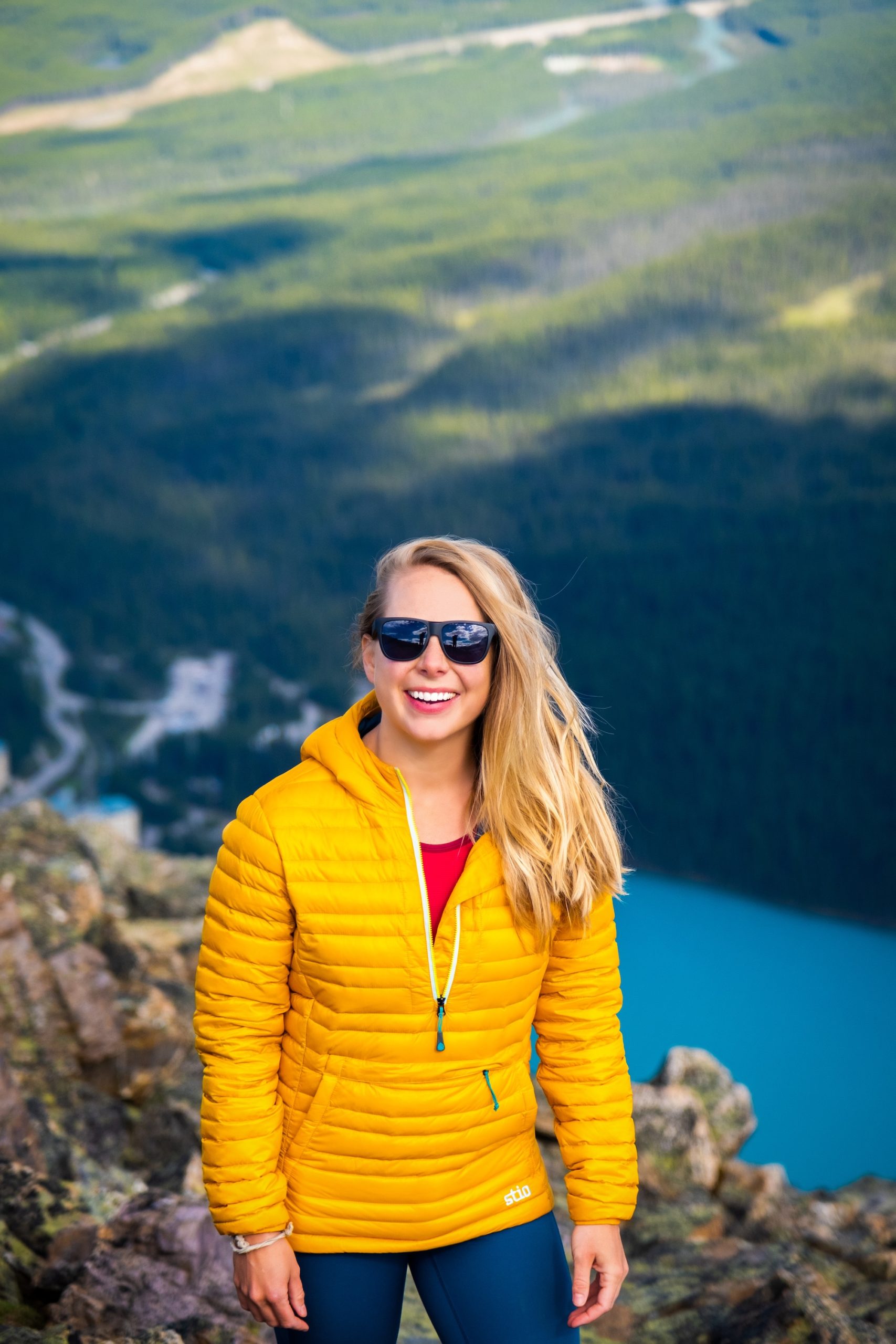 hiking in Banff