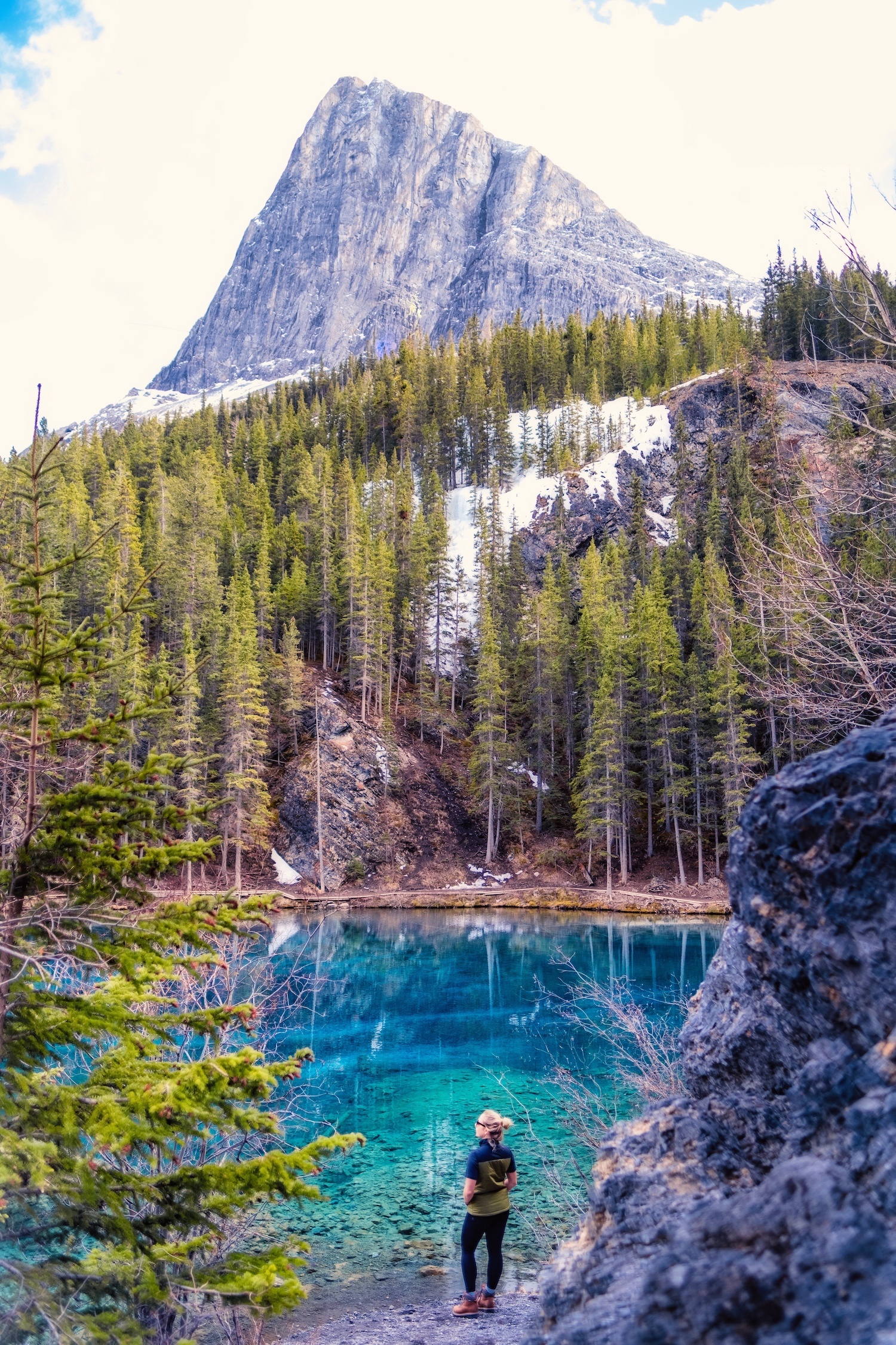 grassi lakes hike