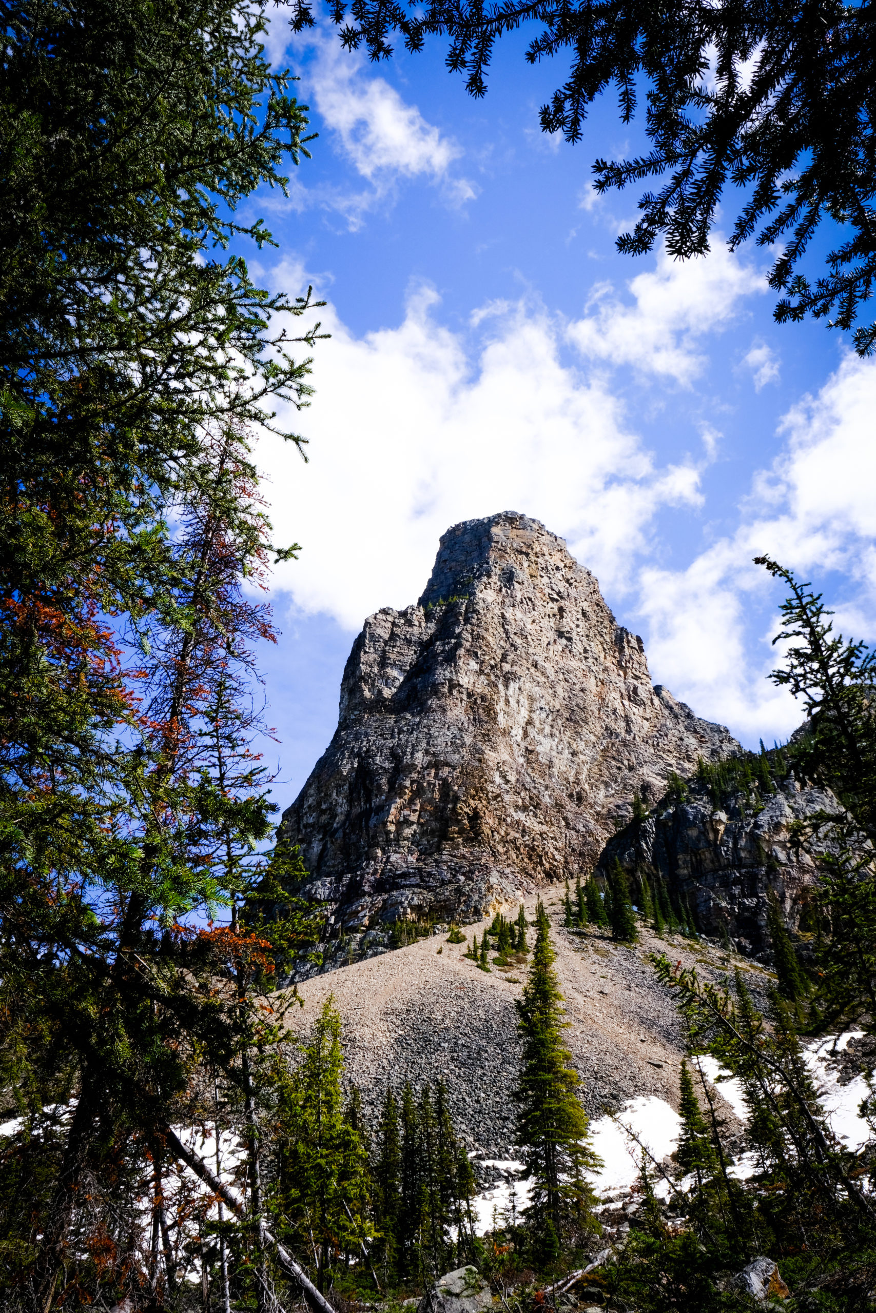 One of the first views of the Tower before the climb. Your goal is to be at the top.