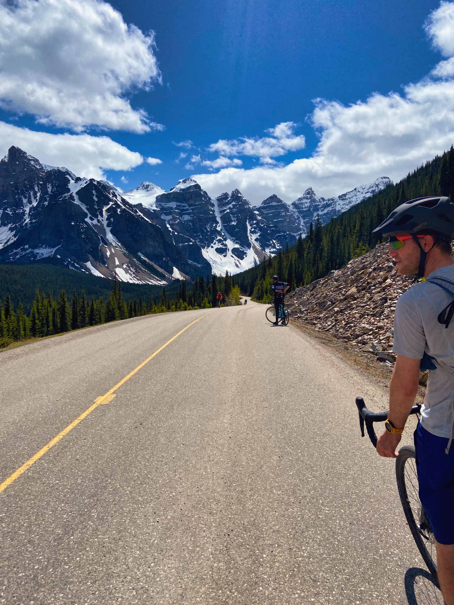 Moraine Lake Biking