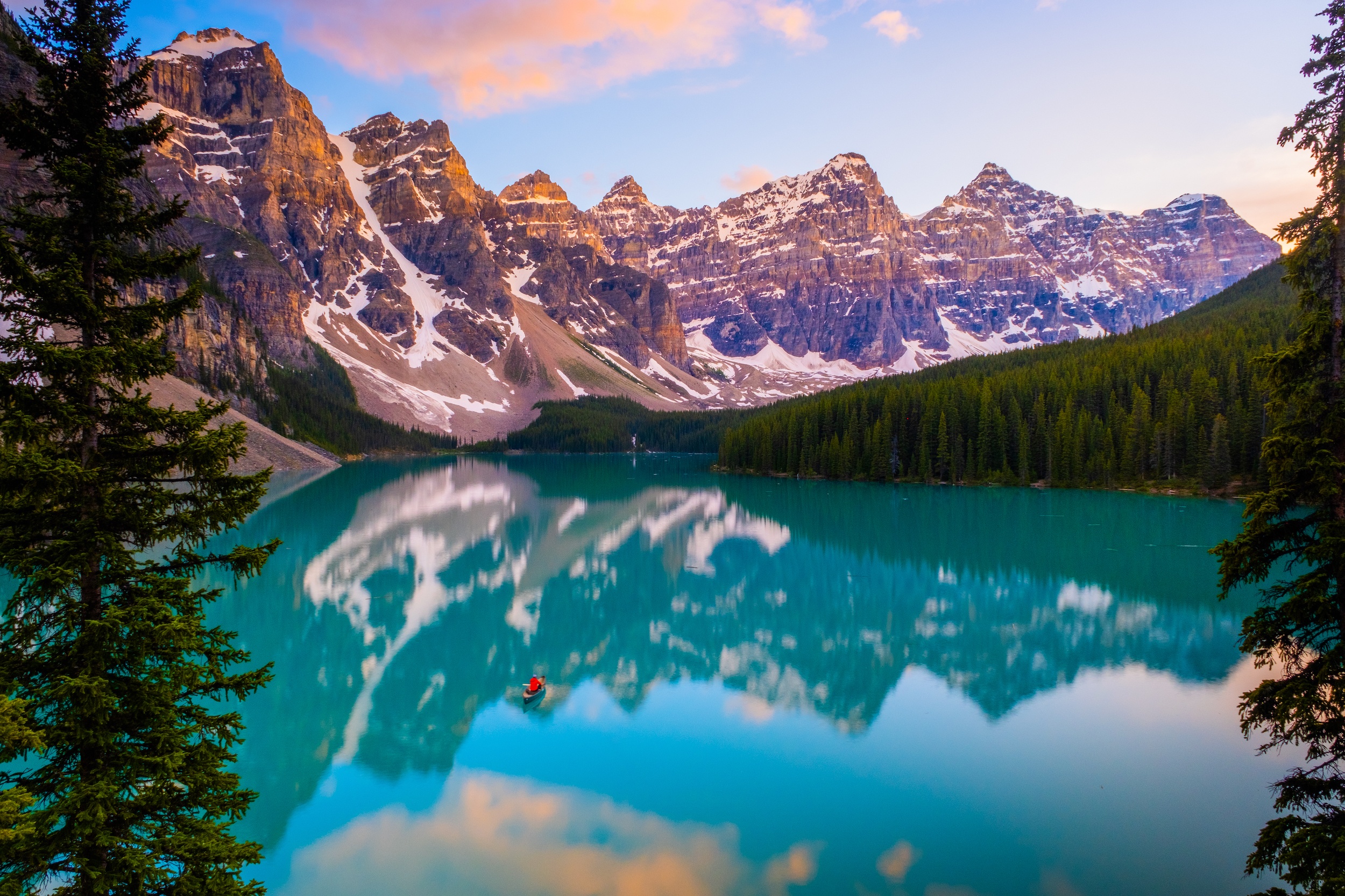 Is Moraine Lake the most beautiful lake?