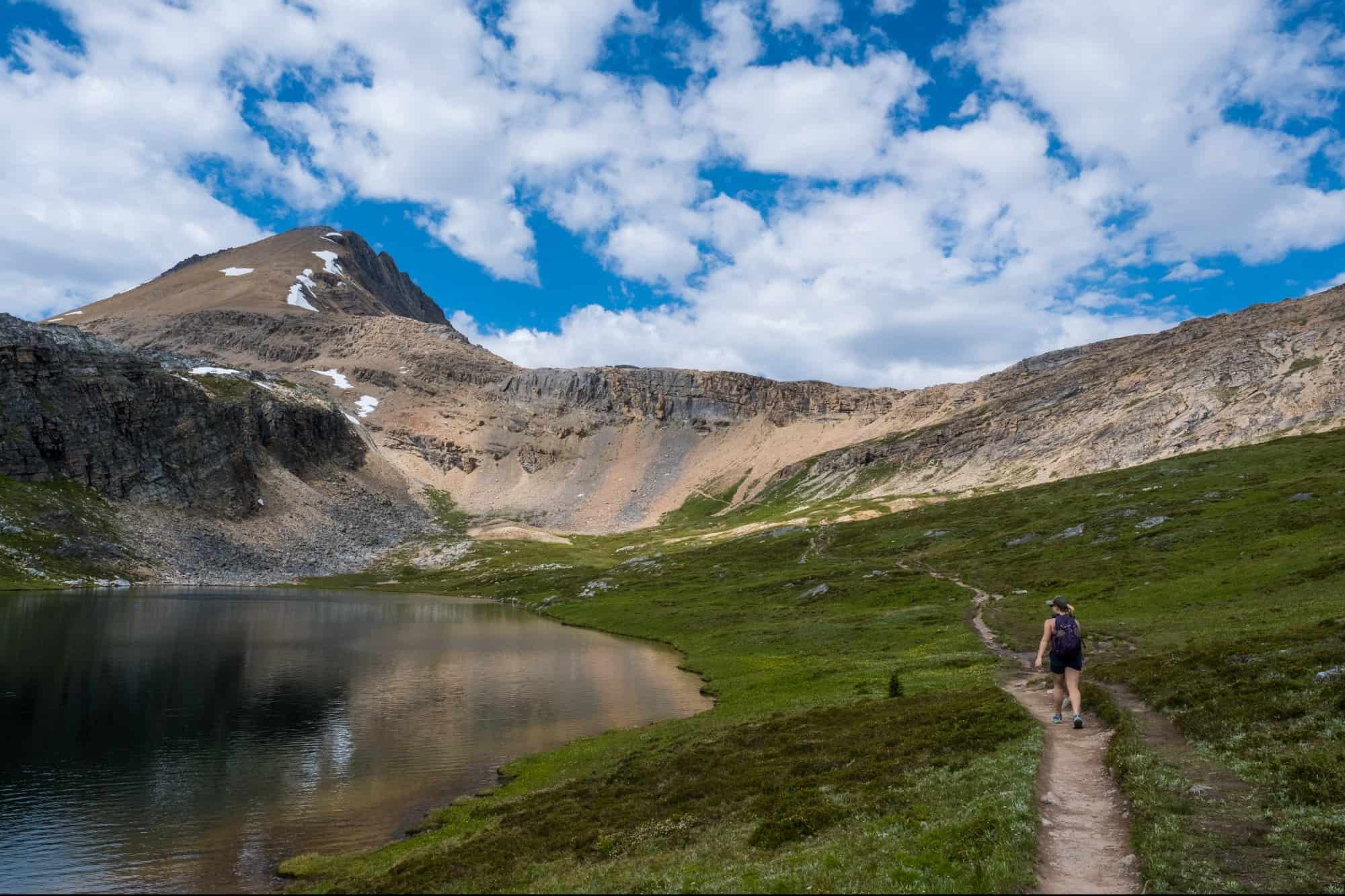 Trail Past Helen Lake To Dolomite Pass