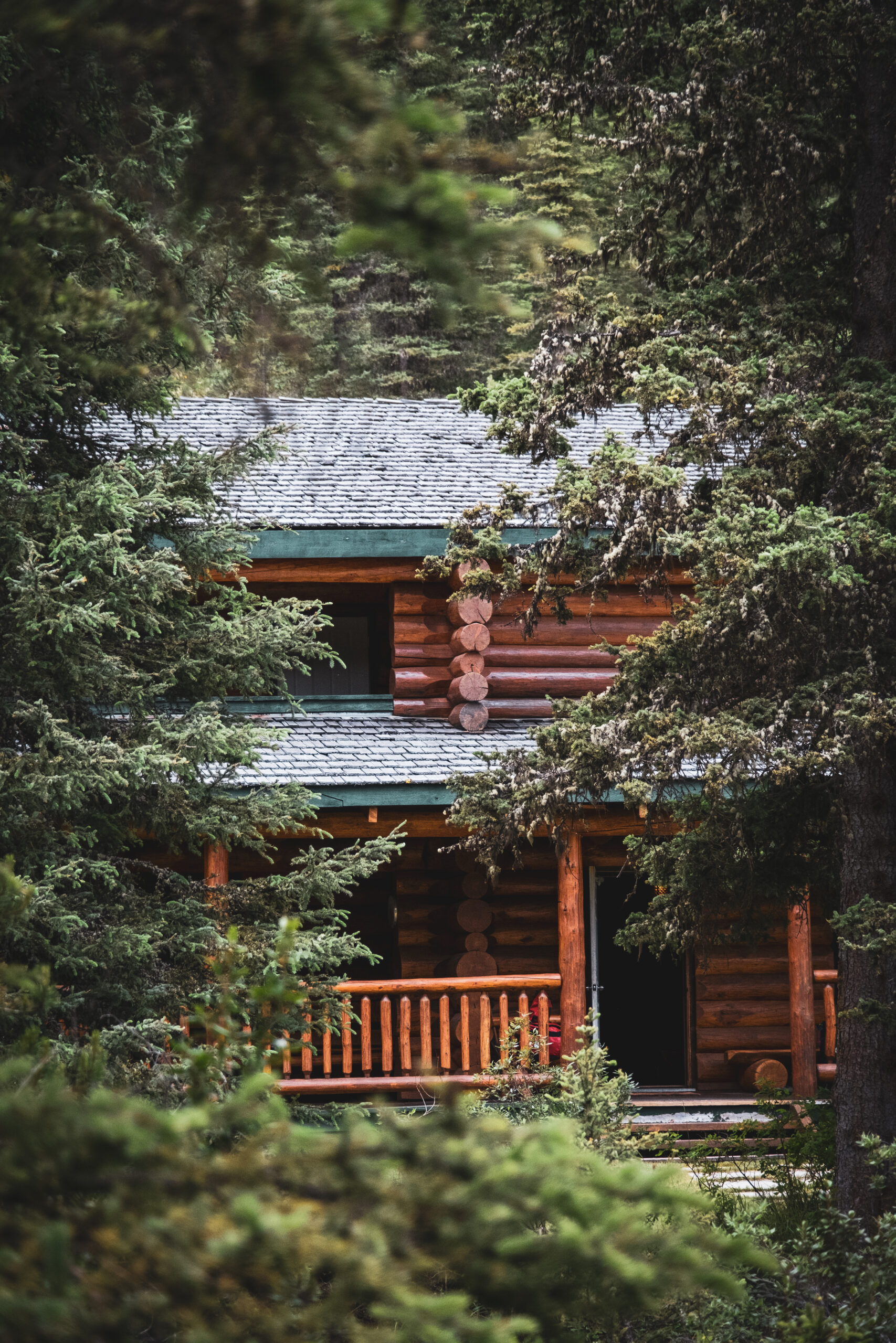 The Front Porch Of Sundance Lodge