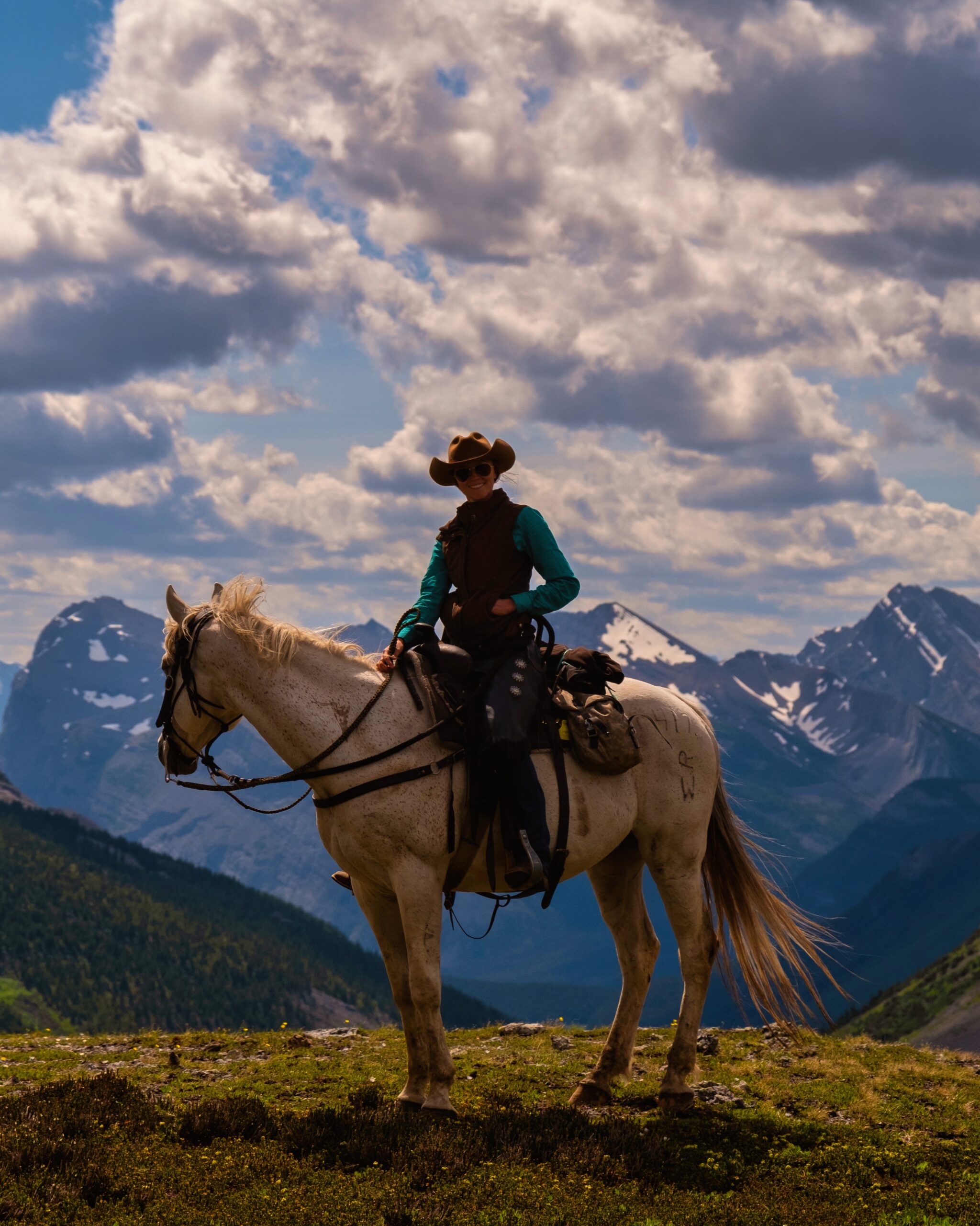 Cowgirl On Top Of Allenby Pass