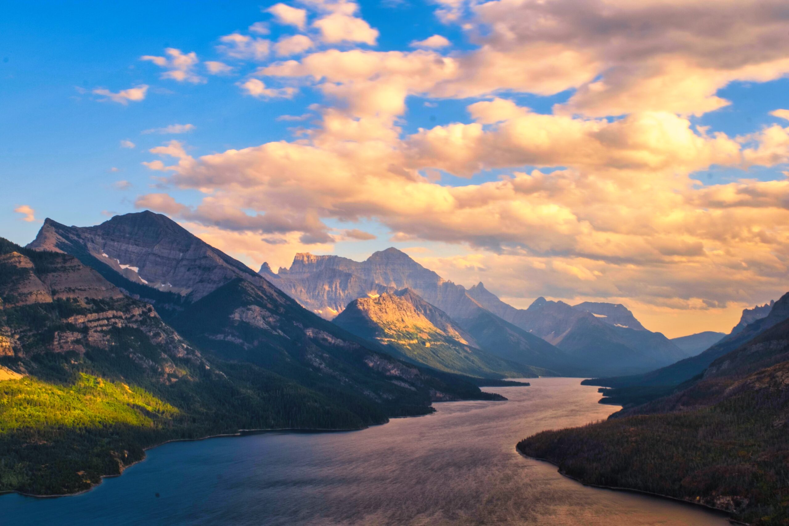 Waterton Lakes from Bears Hump HIke.