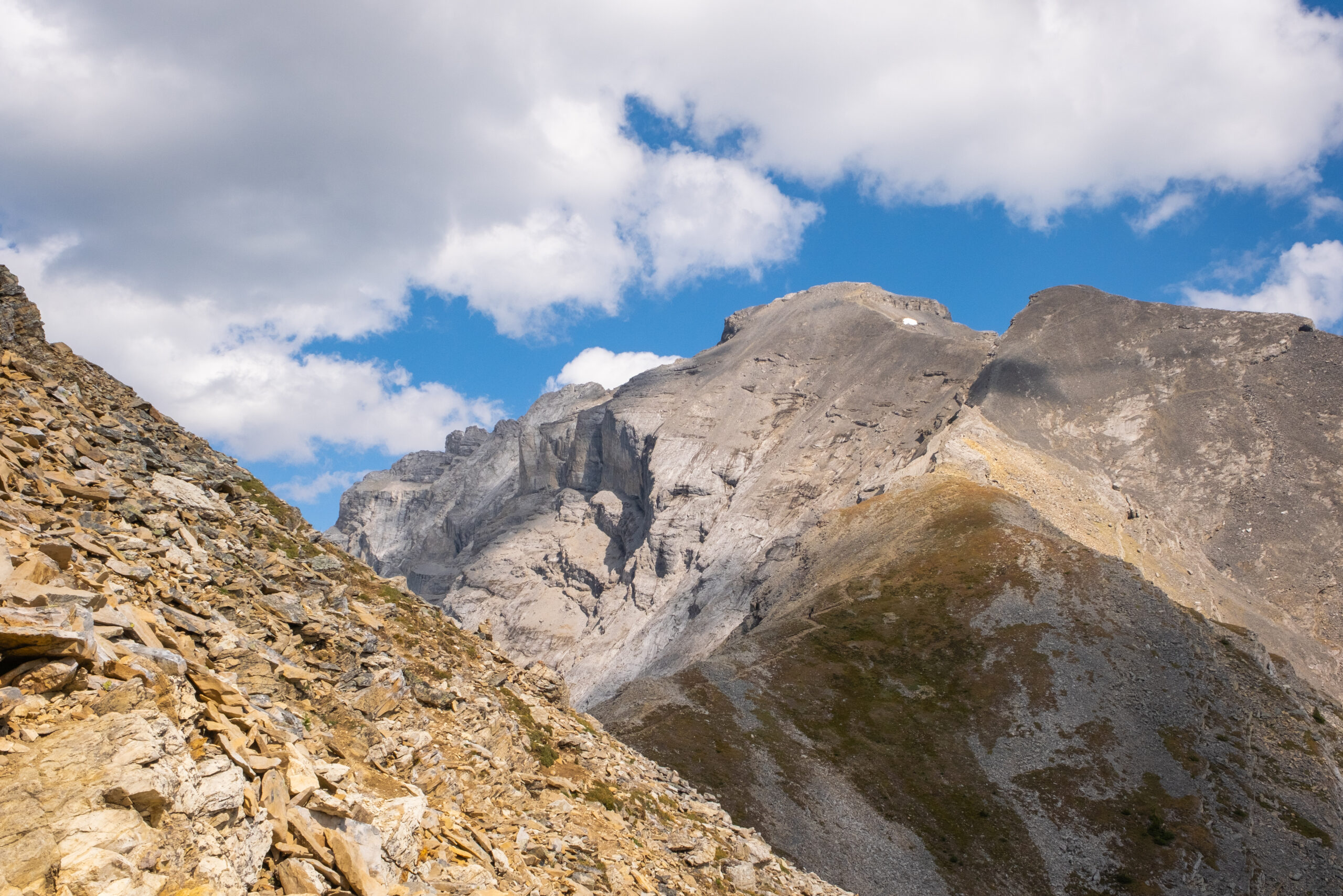 The false summit on Cascade Mountain