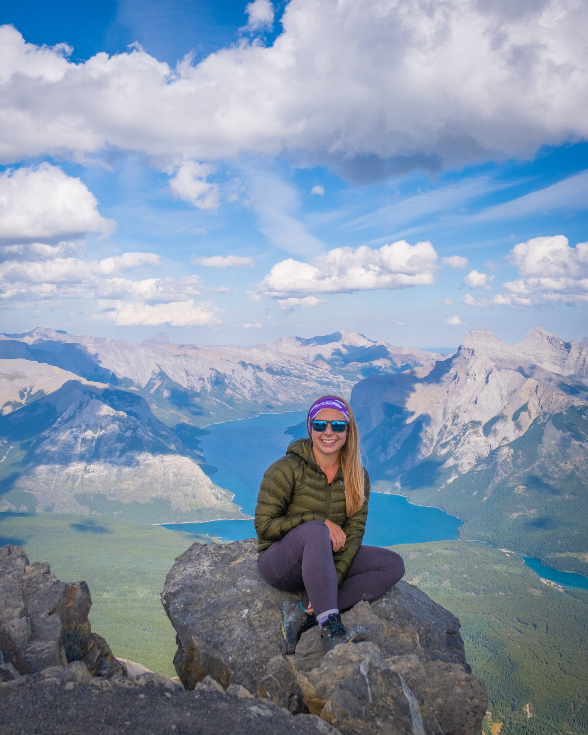 Natasha On Summit Of Cascade Mountain