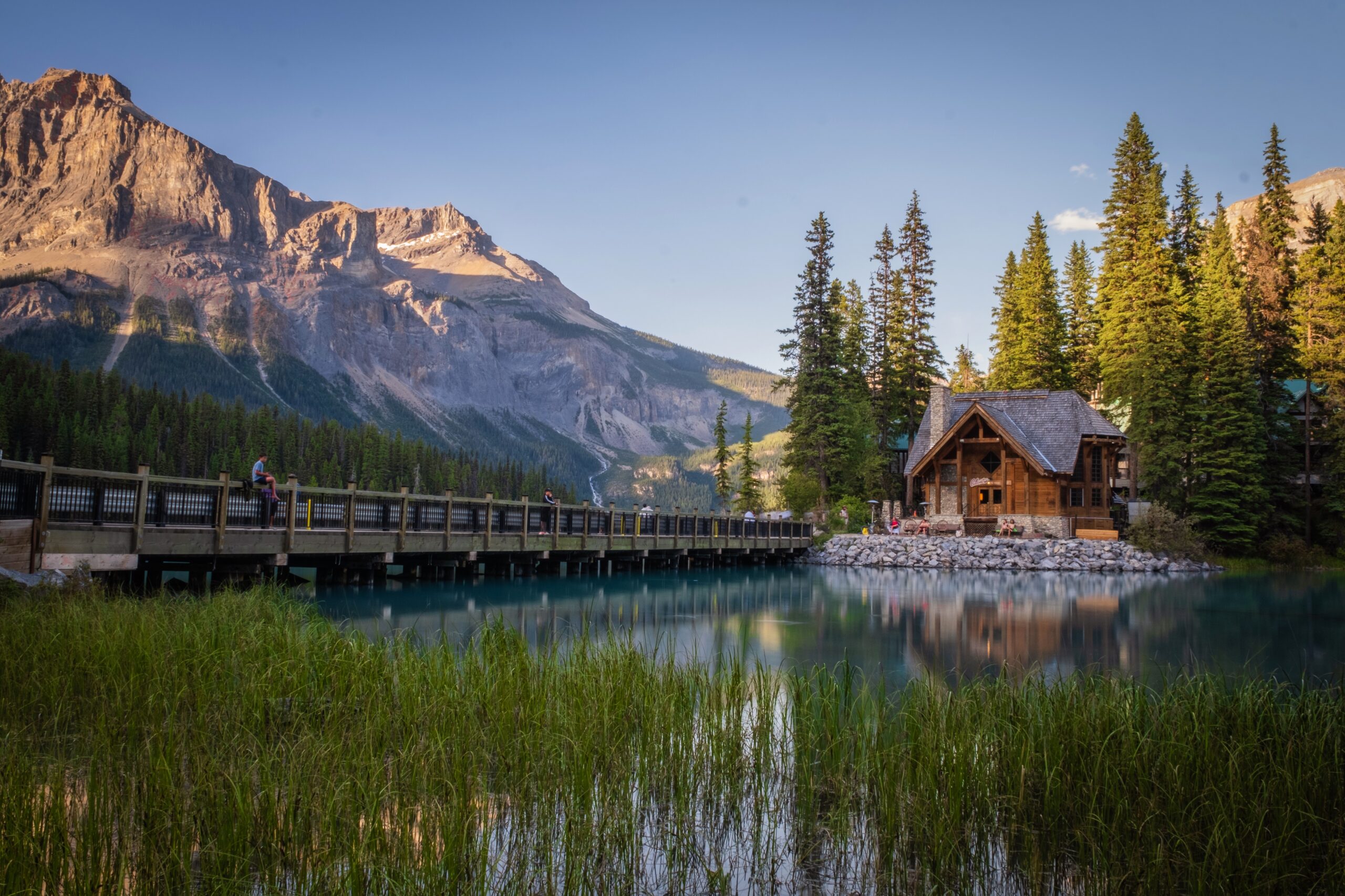  Emerald Lake At Sunset