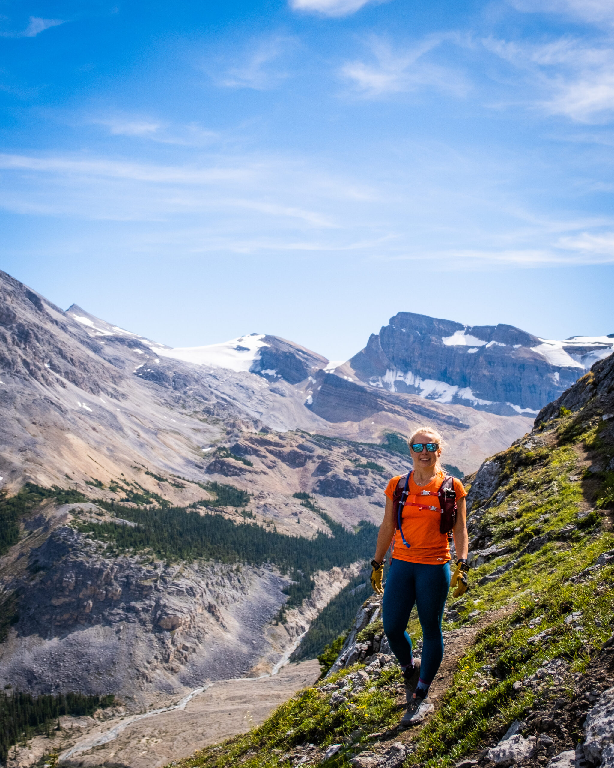 Champagne and Chanel, Banff Candada, Hiking, Athletic Wear