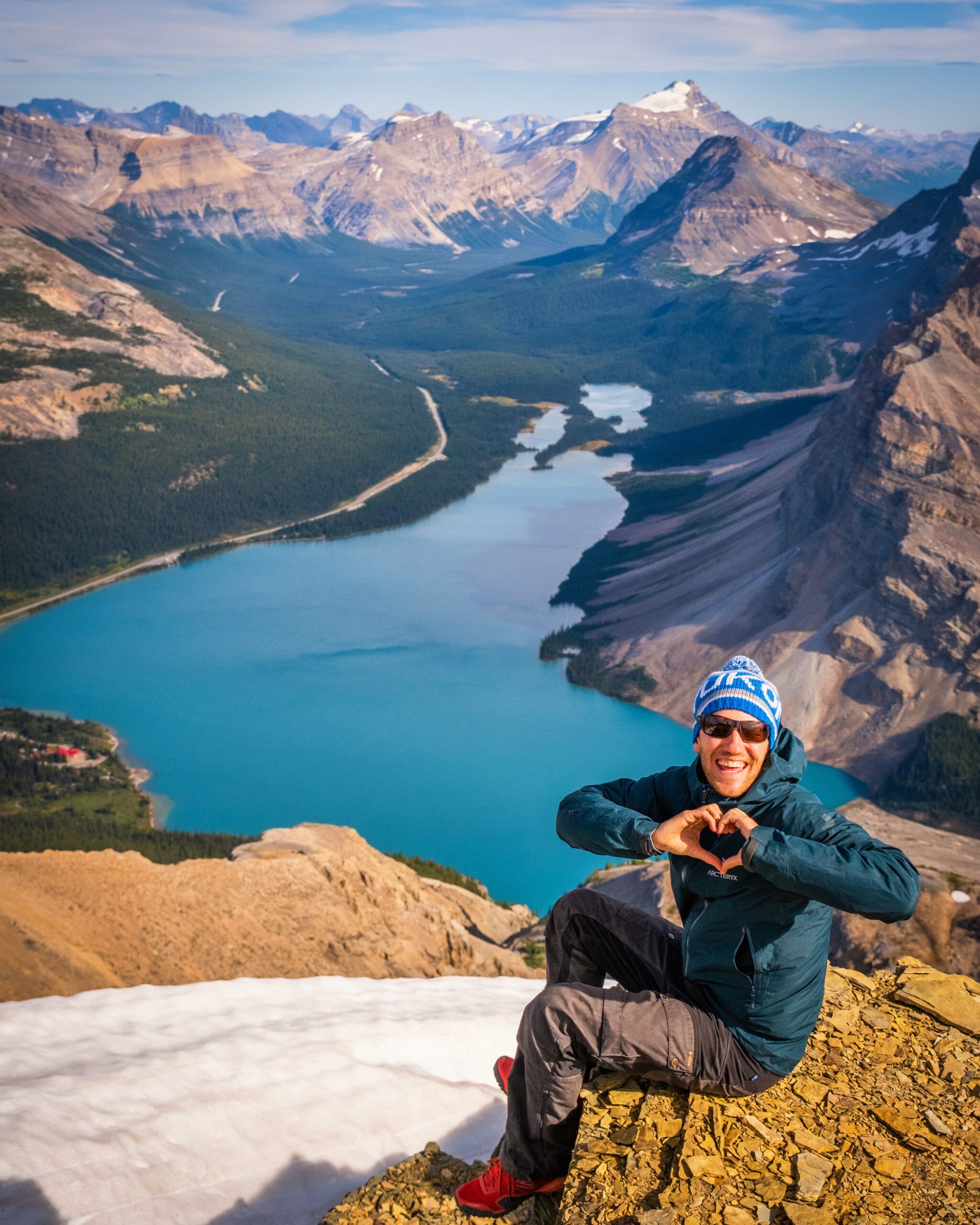 cameron above bow lake