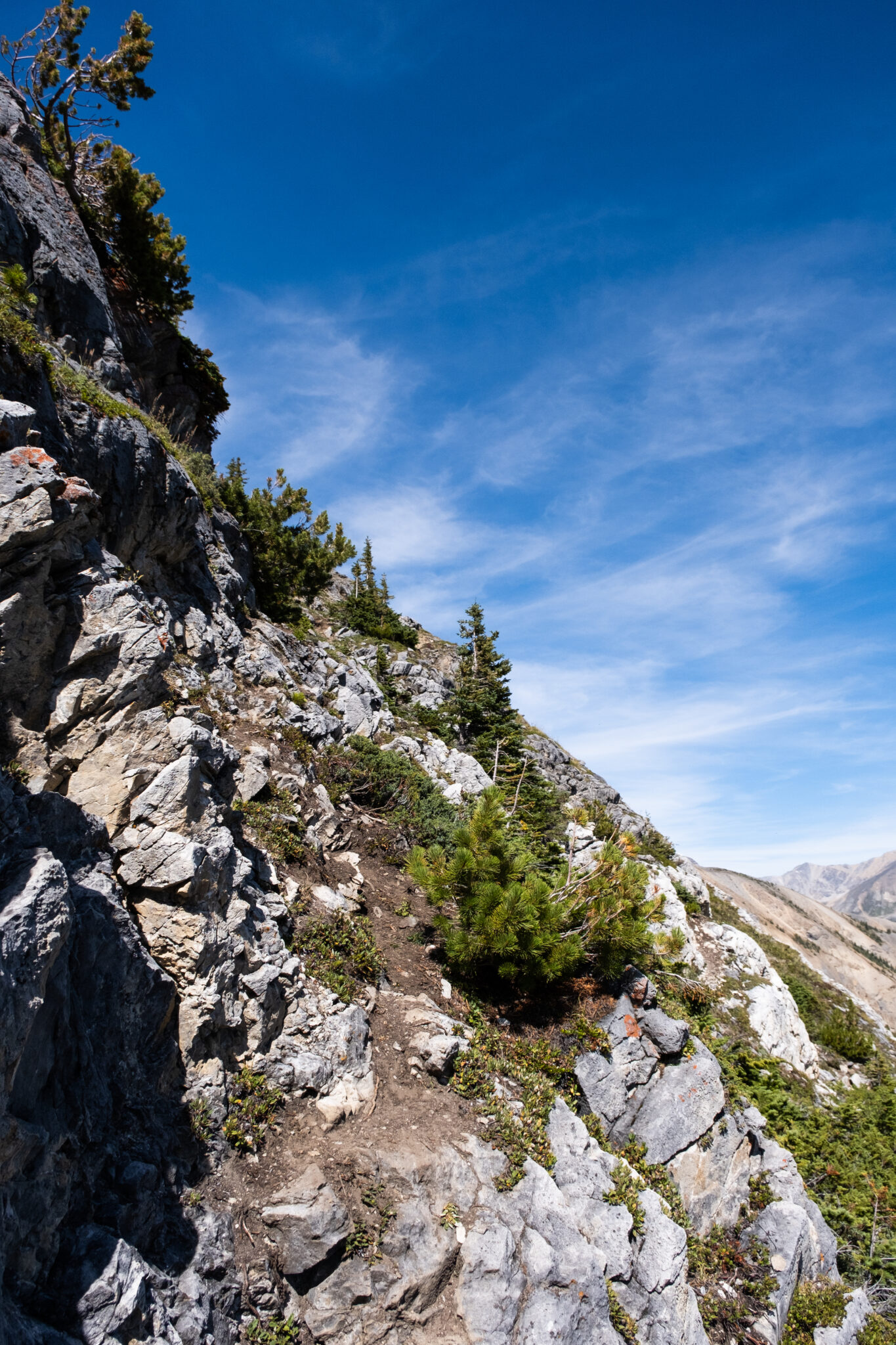 How to Scramble Mount Jimmy Simpson in Banff National Park