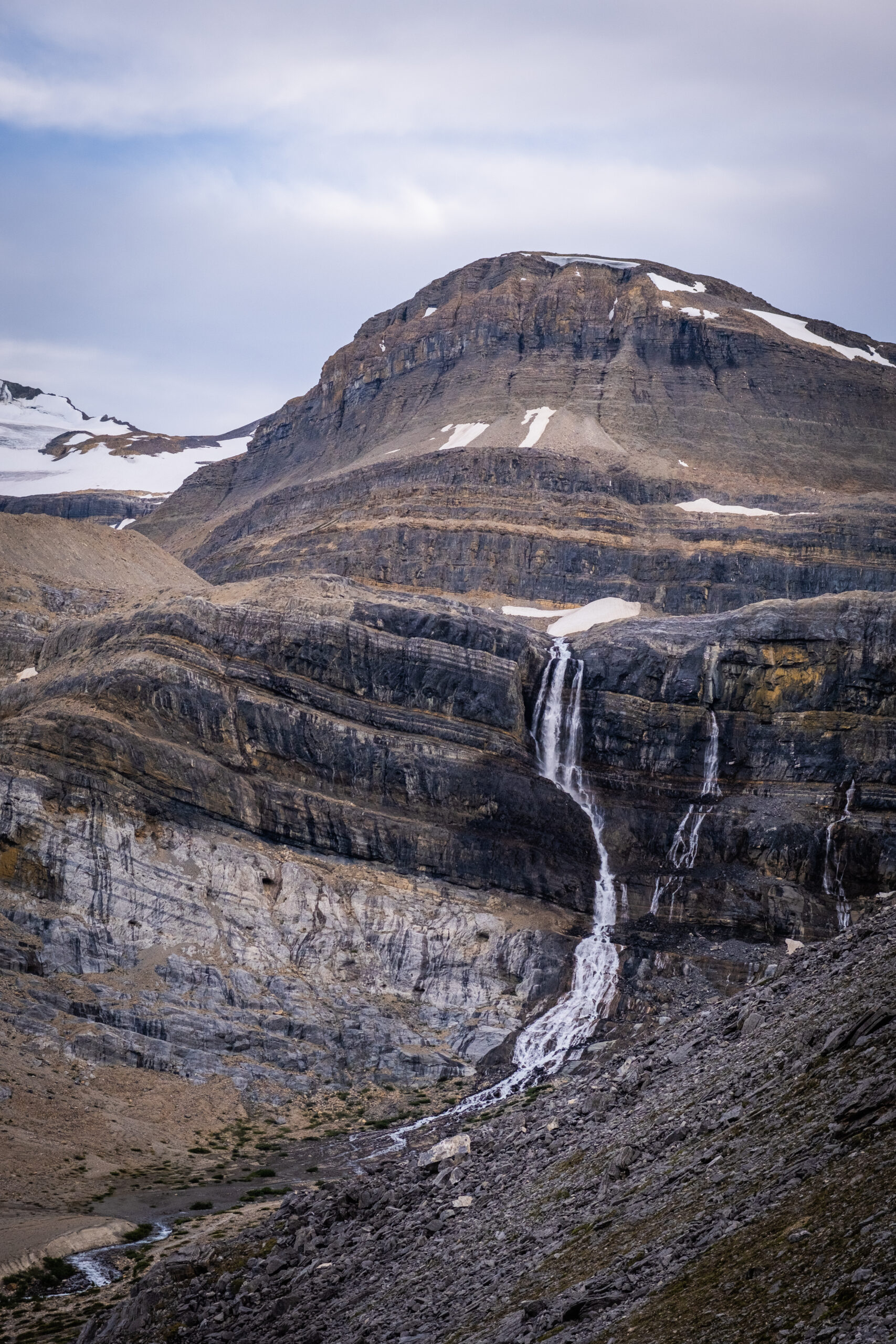 Bow Glacier Falls below The Onion