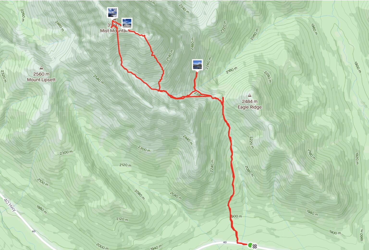 How To Hike Mist Mountain Hot Springs AND Summit