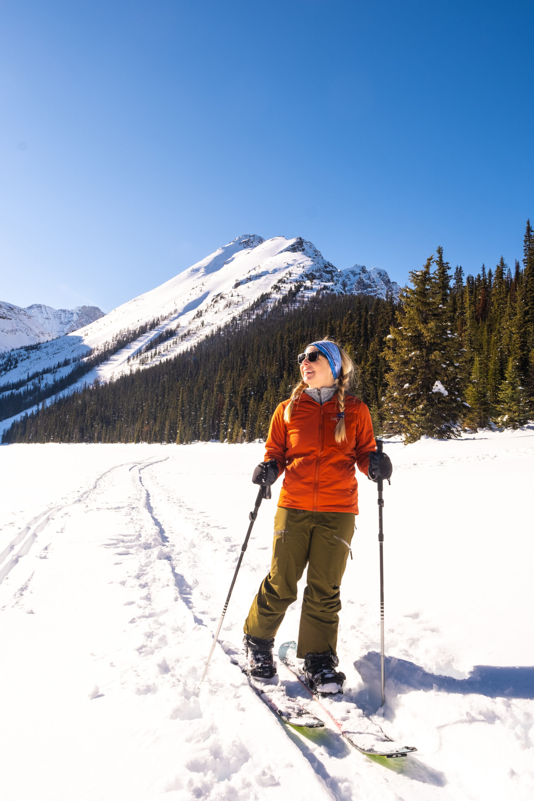 Champagne and Chanel, Banff Candada, Hiking, Athletic Wear