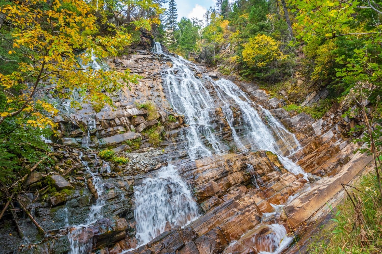 Lower Bertha Falls - Things To Do In Waterton National Park